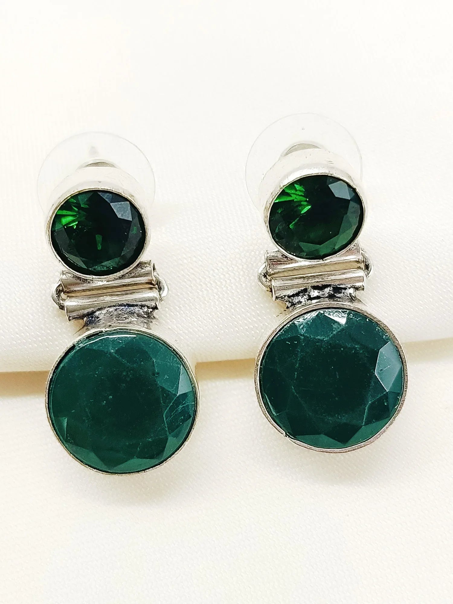 Sanu Green Oxidized Earring