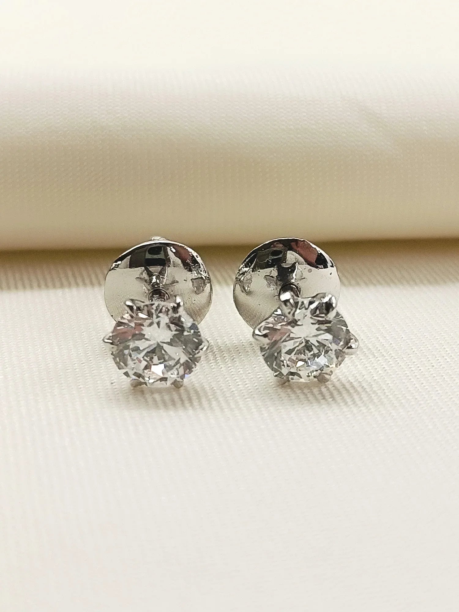 Chloe 92.5 Silver Swarovski Stone Tops