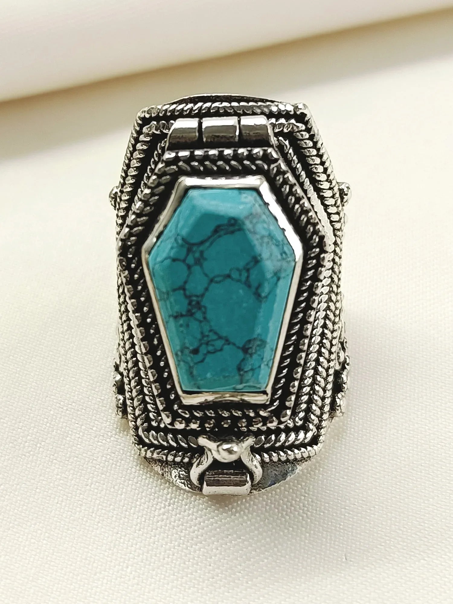 Shivi Firozi Western Finger Ring