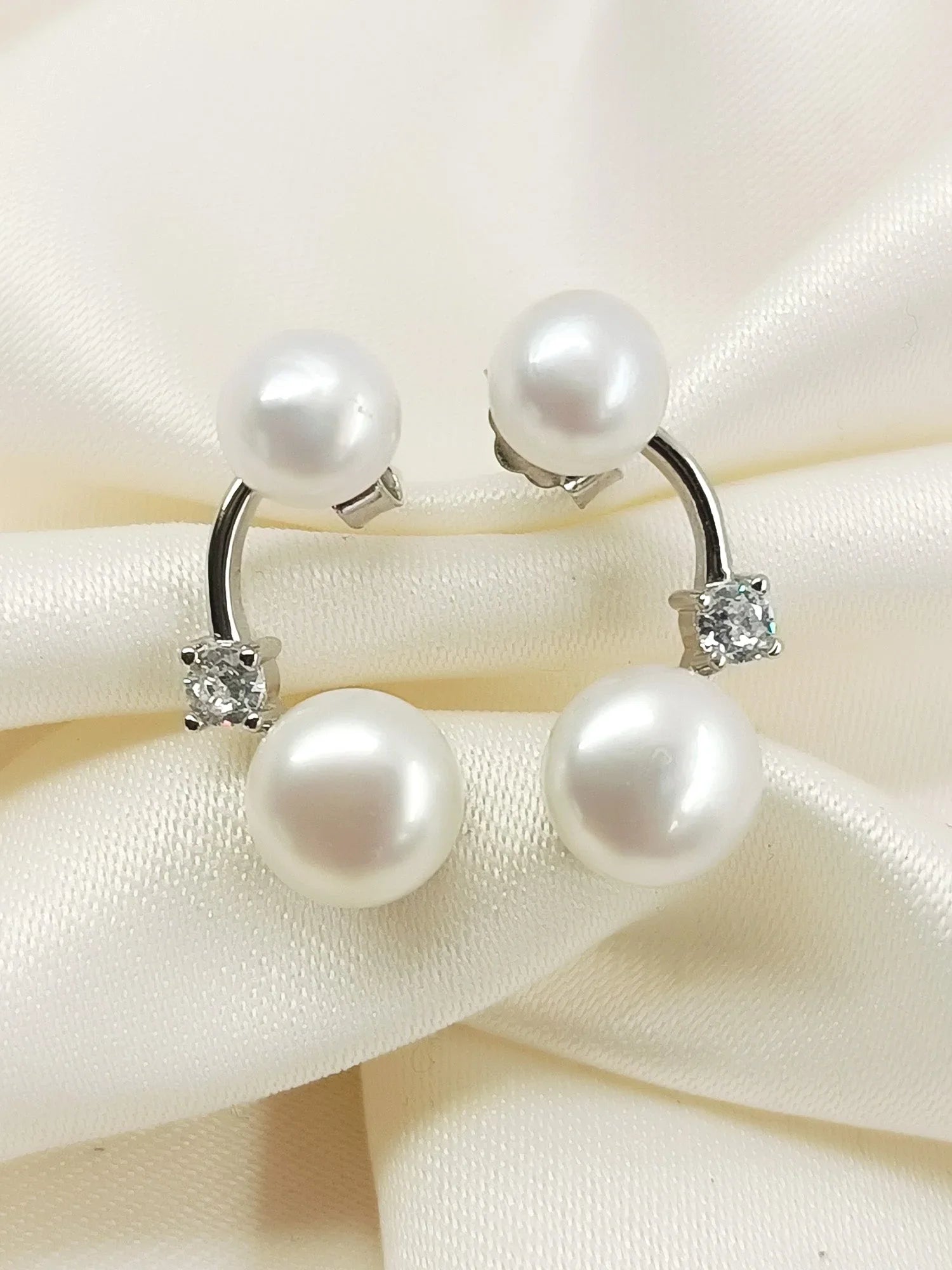 Eka White Pearl 92.5 Silver Tops