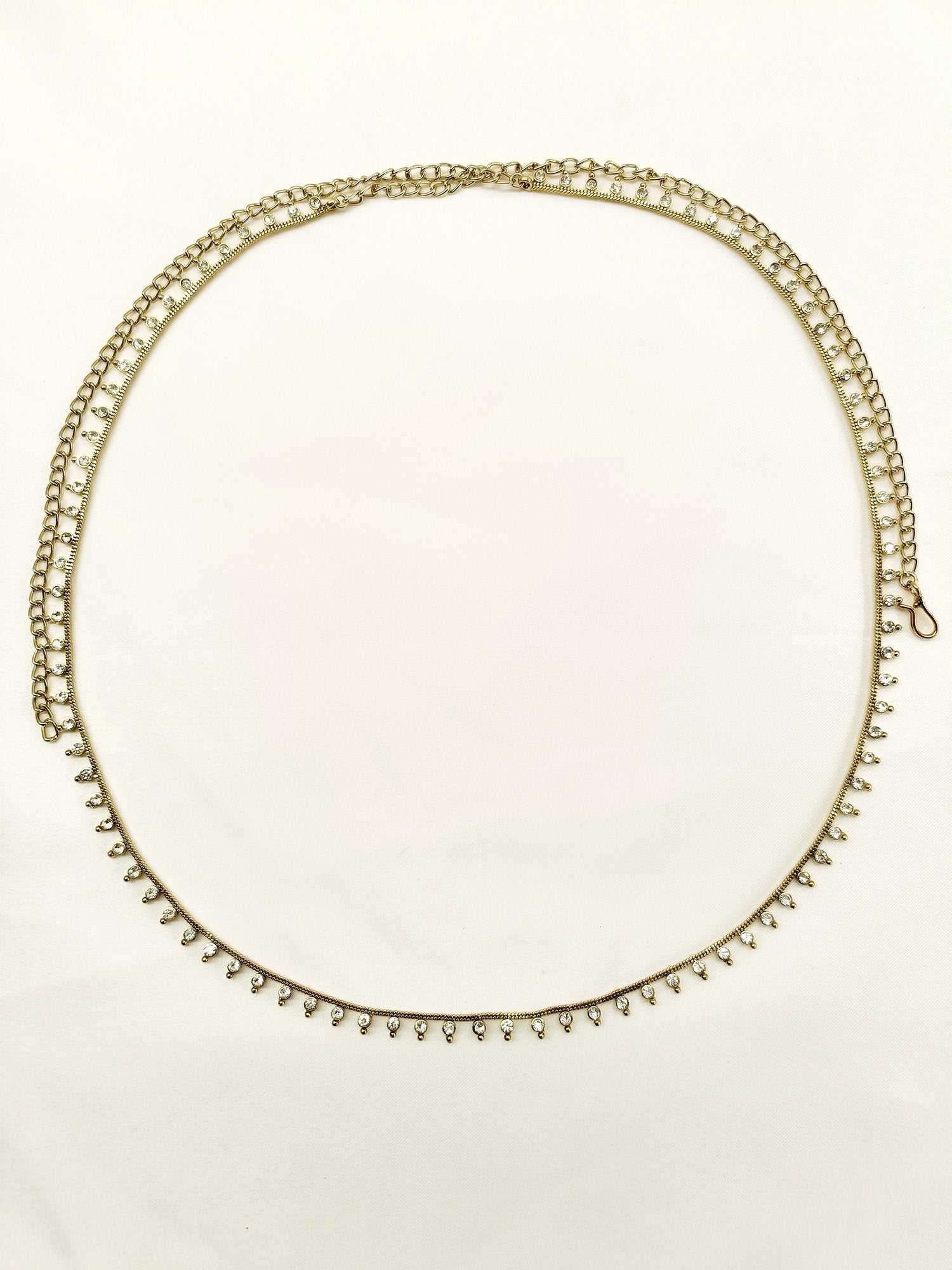 Jasvee White Waist Belt/kamar Bandh