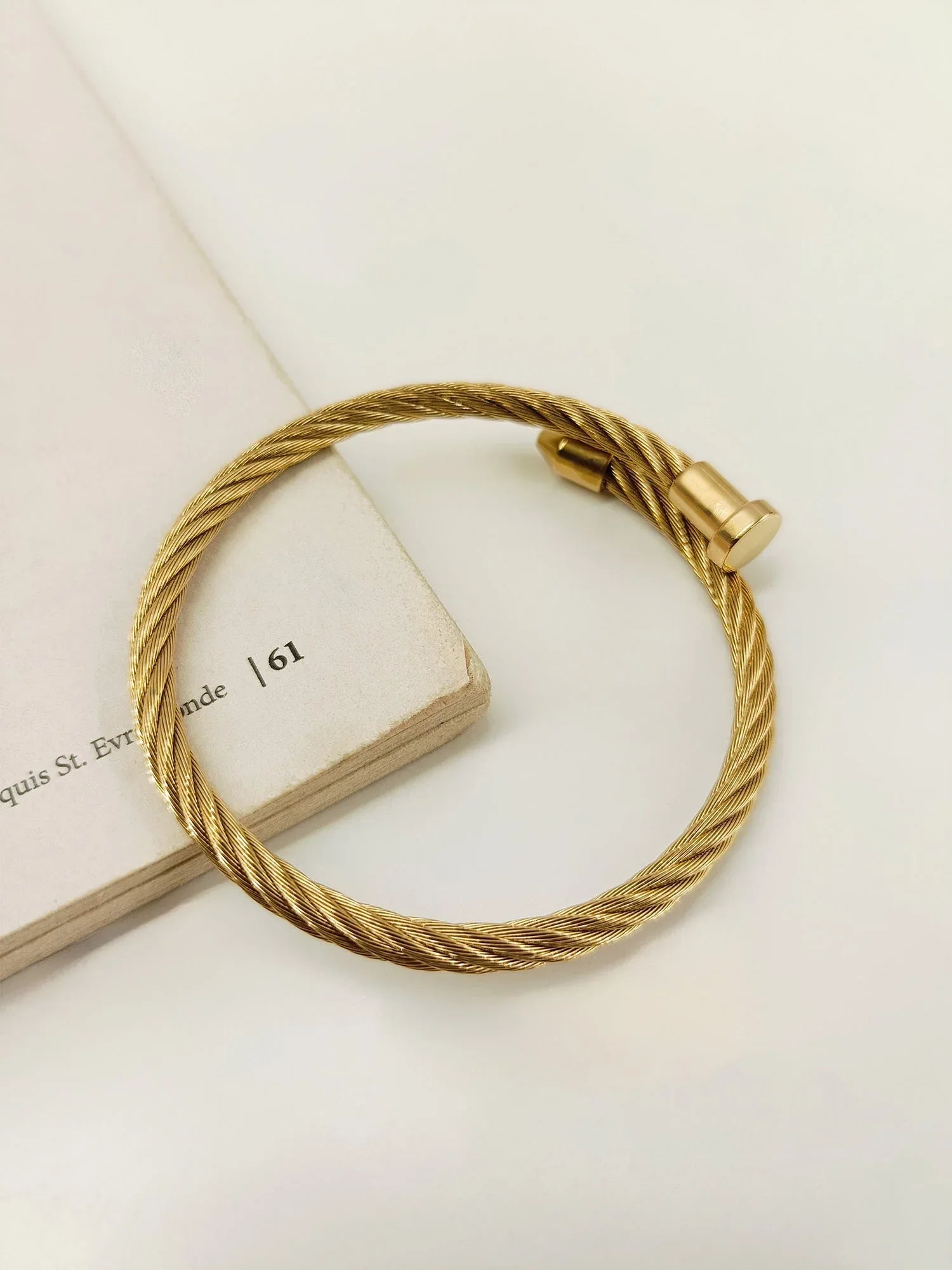 Shasvi Gold Plated Western Bracelet