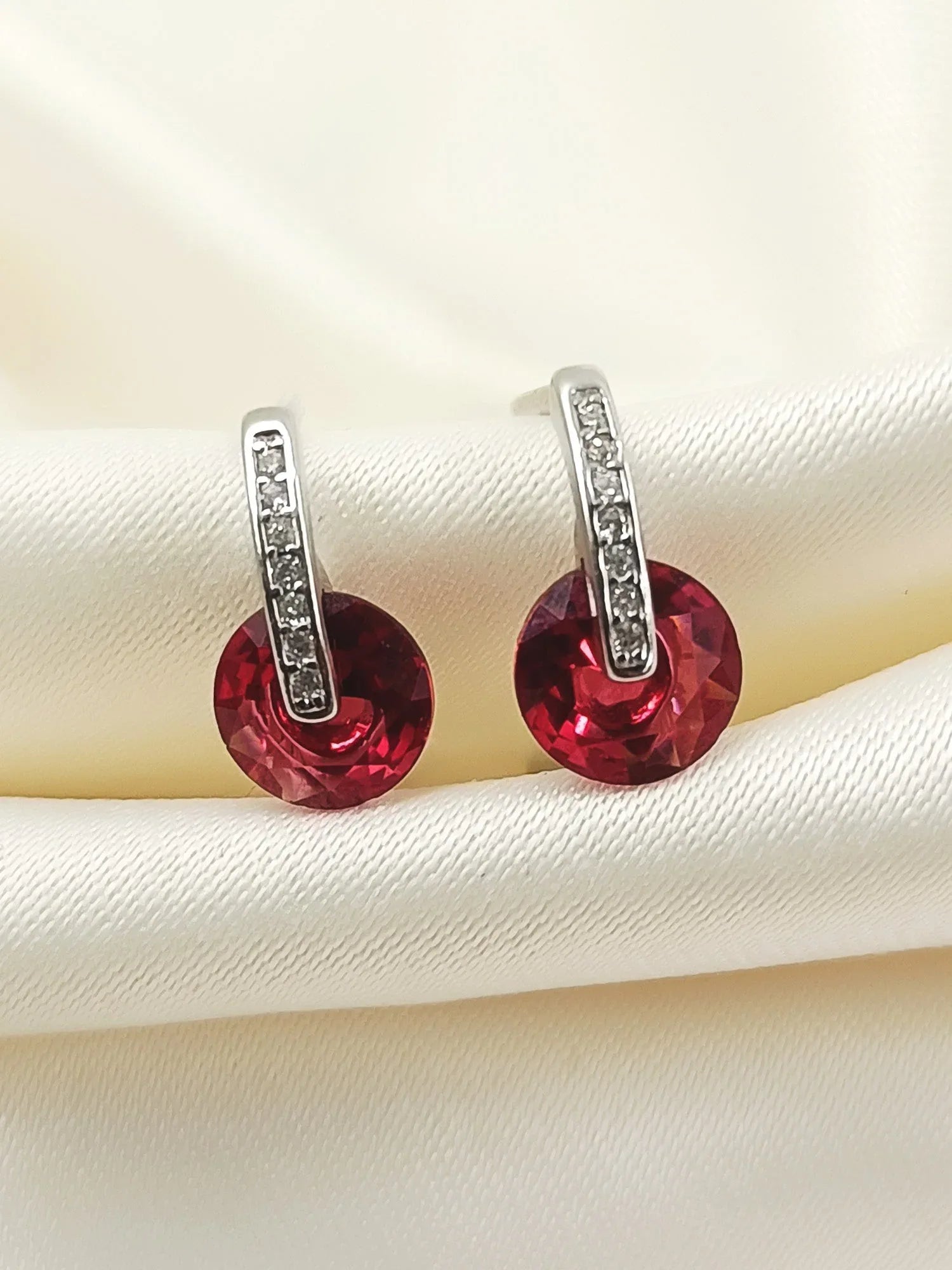 Buddhi 92.5 Silver Ruby Stone Bali
