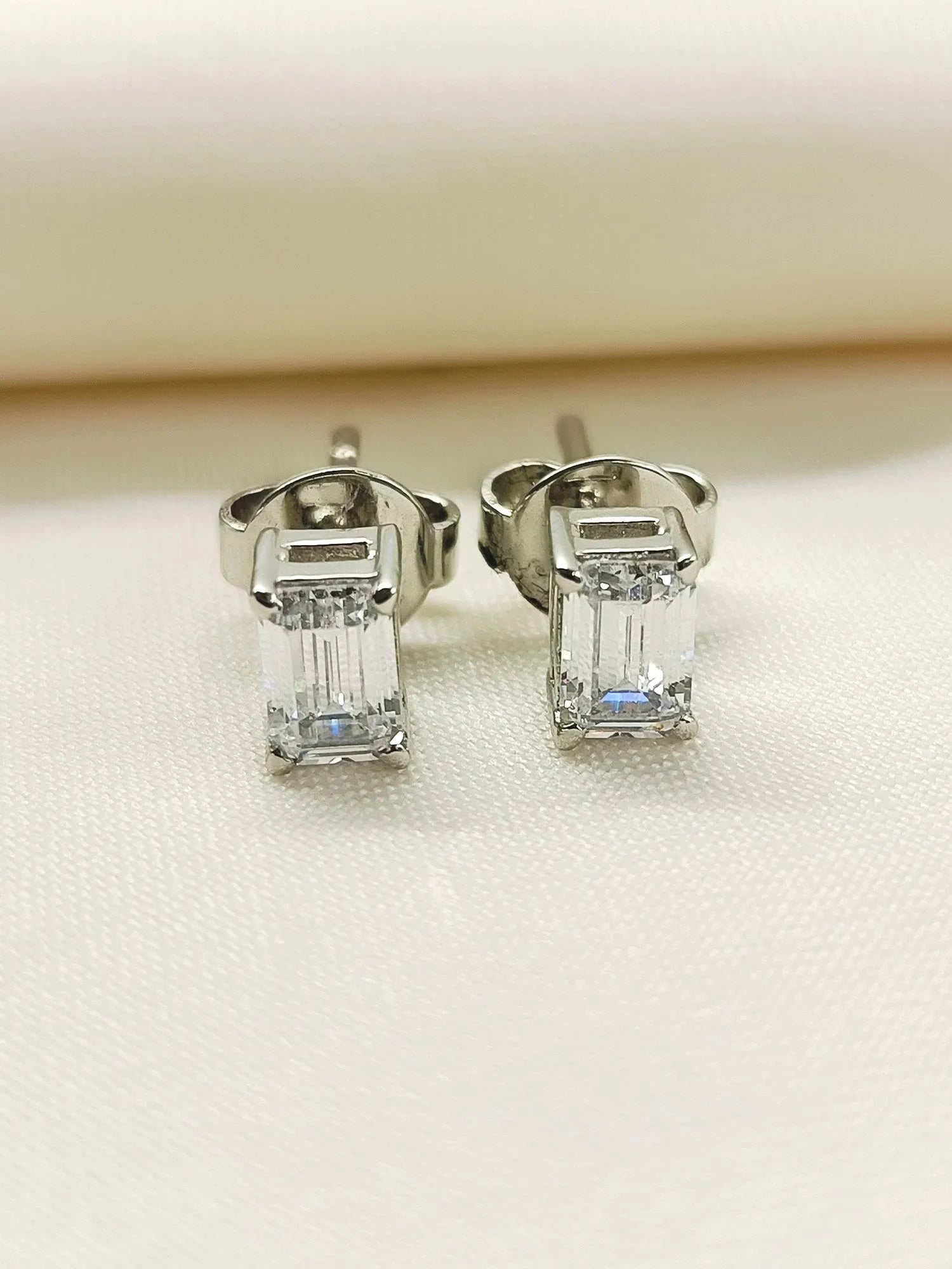 Harkhi 92.5 Silver Swarovski Stone Tops