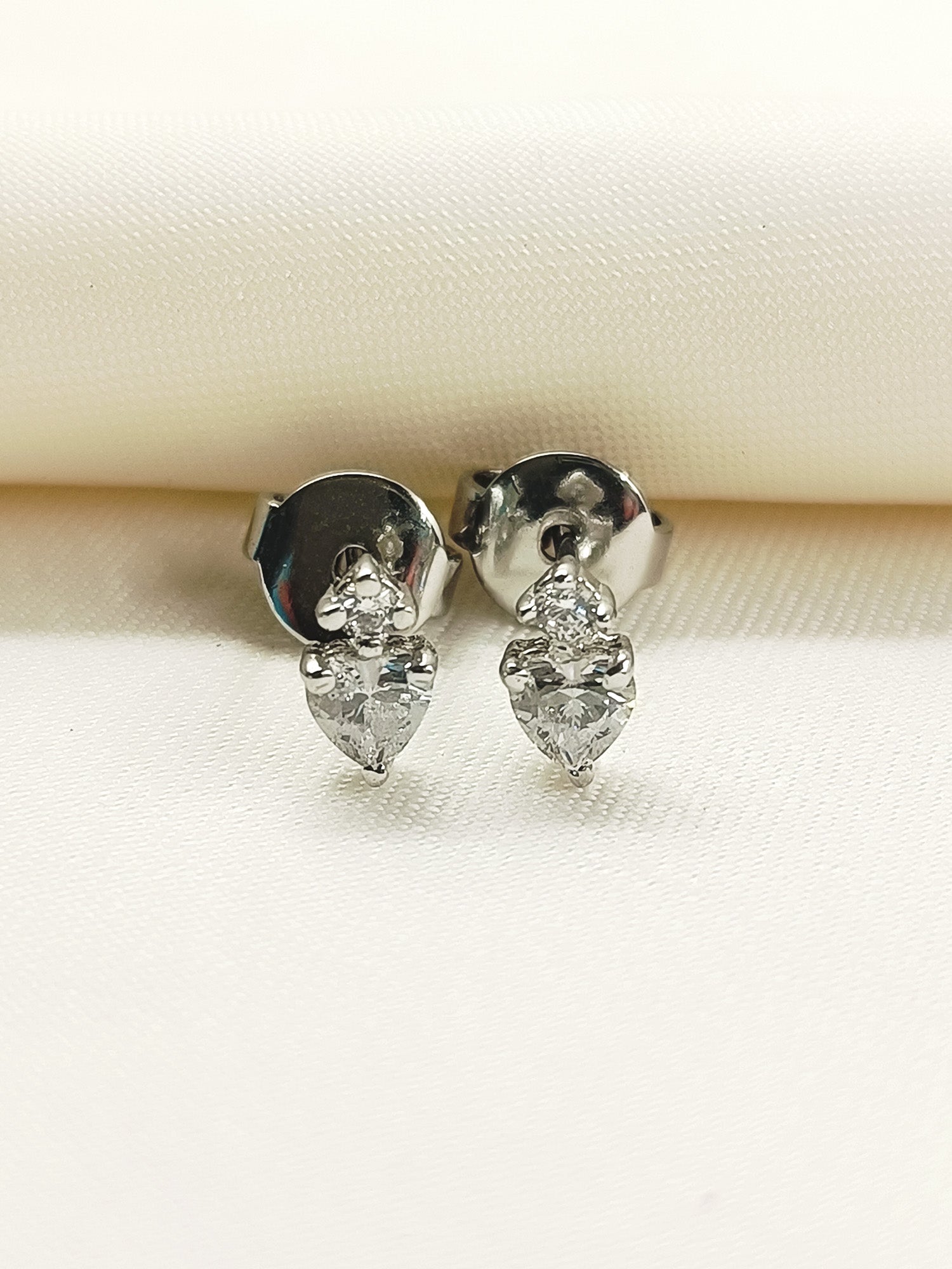 Mrunali 92.5 Silver Swarovski Stone Tops