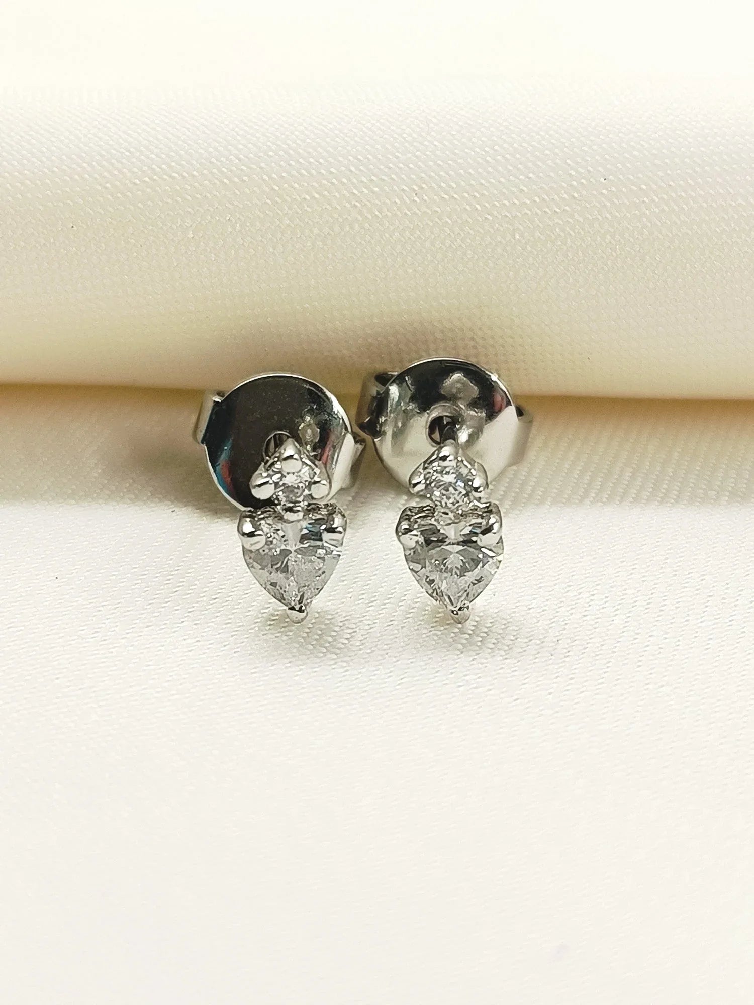 Mrunali 92.5 Silver Swarovski Stone Tops
