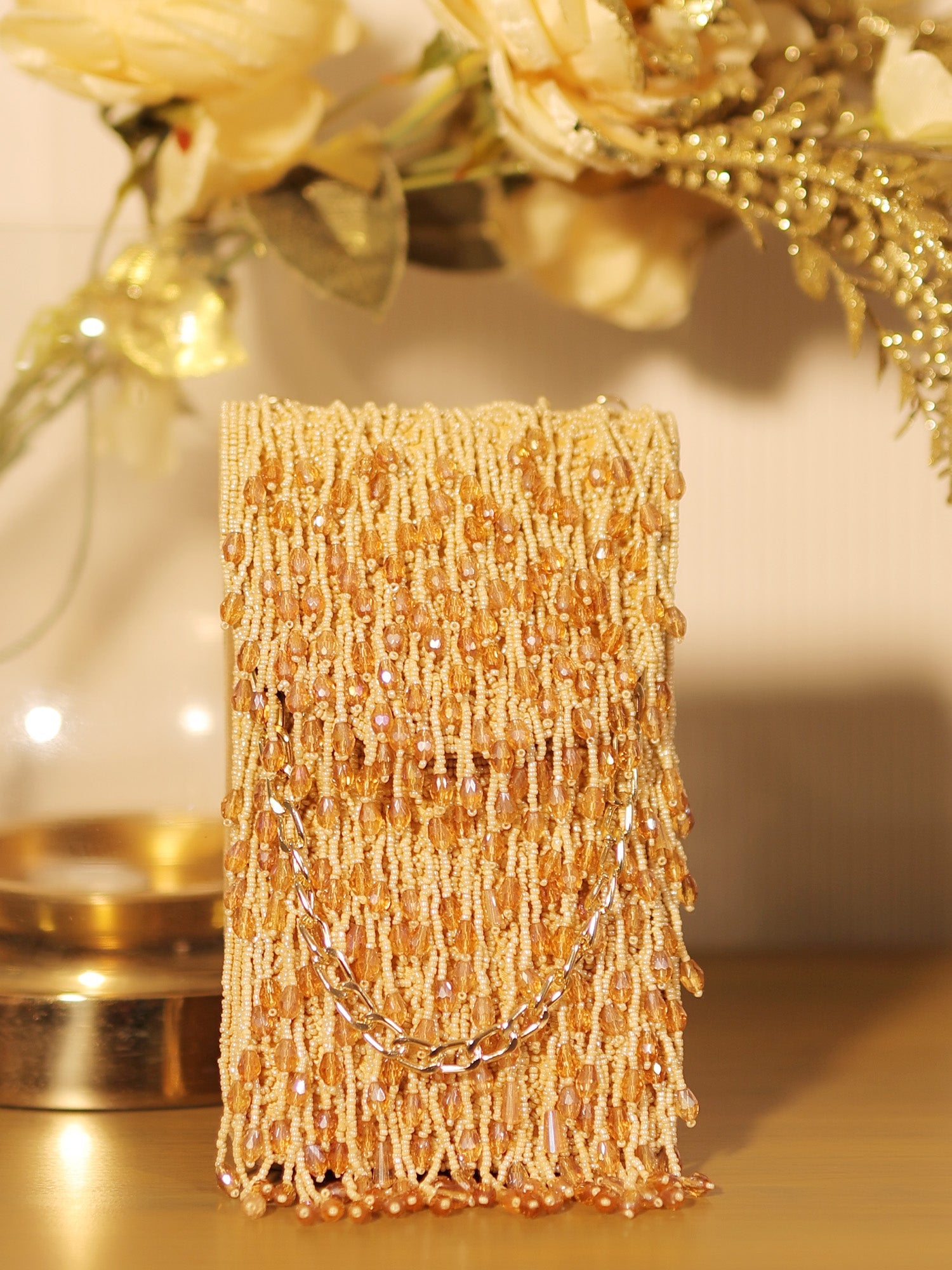 Kalina Golden Evening Clutch