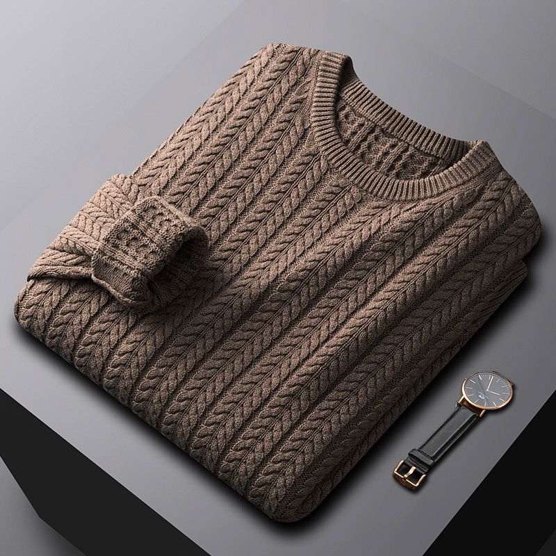 Matteo Legacy Knit Wool Sweater - By Qivii