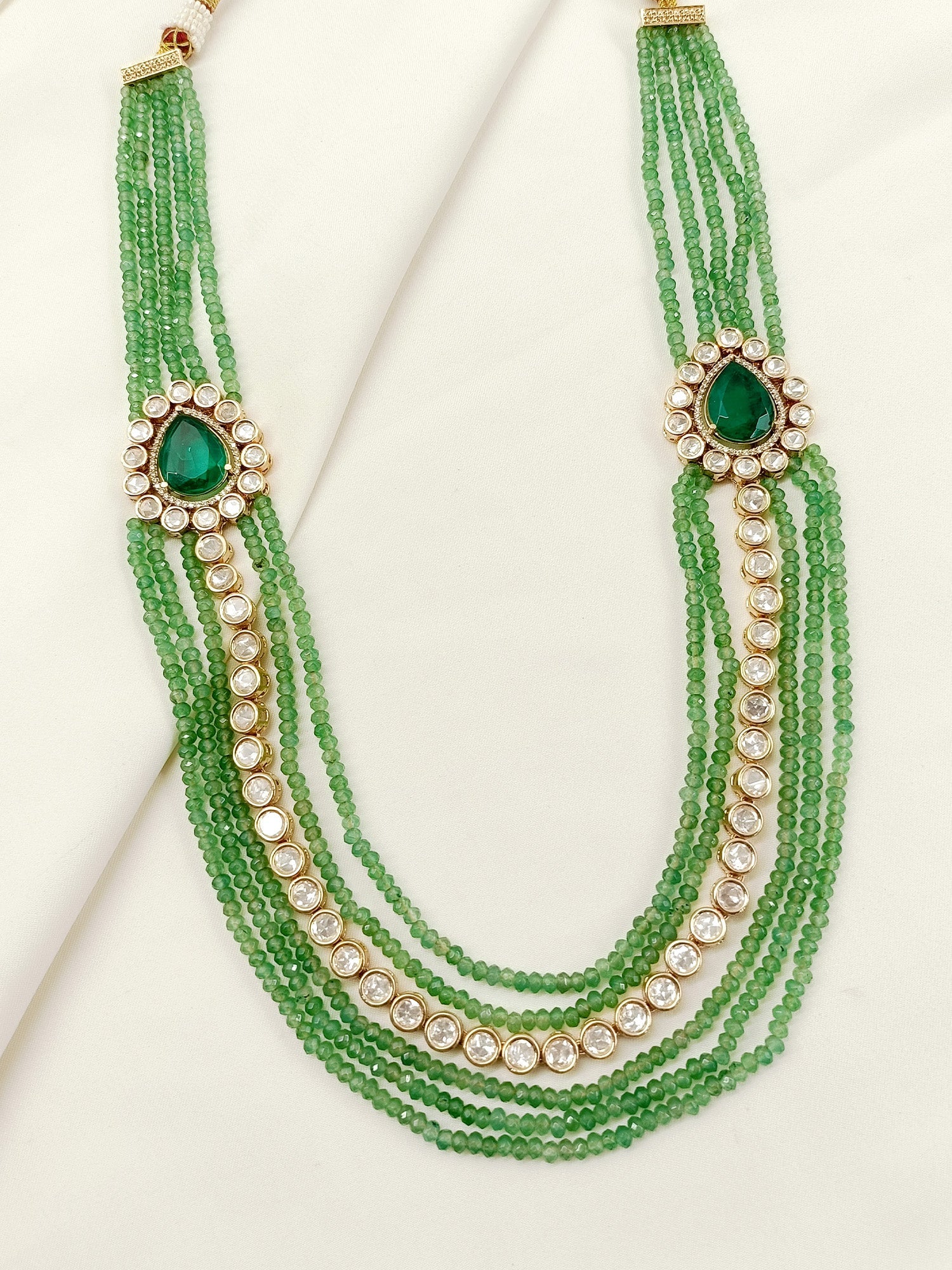 Eda Green Kundan Neckpiece