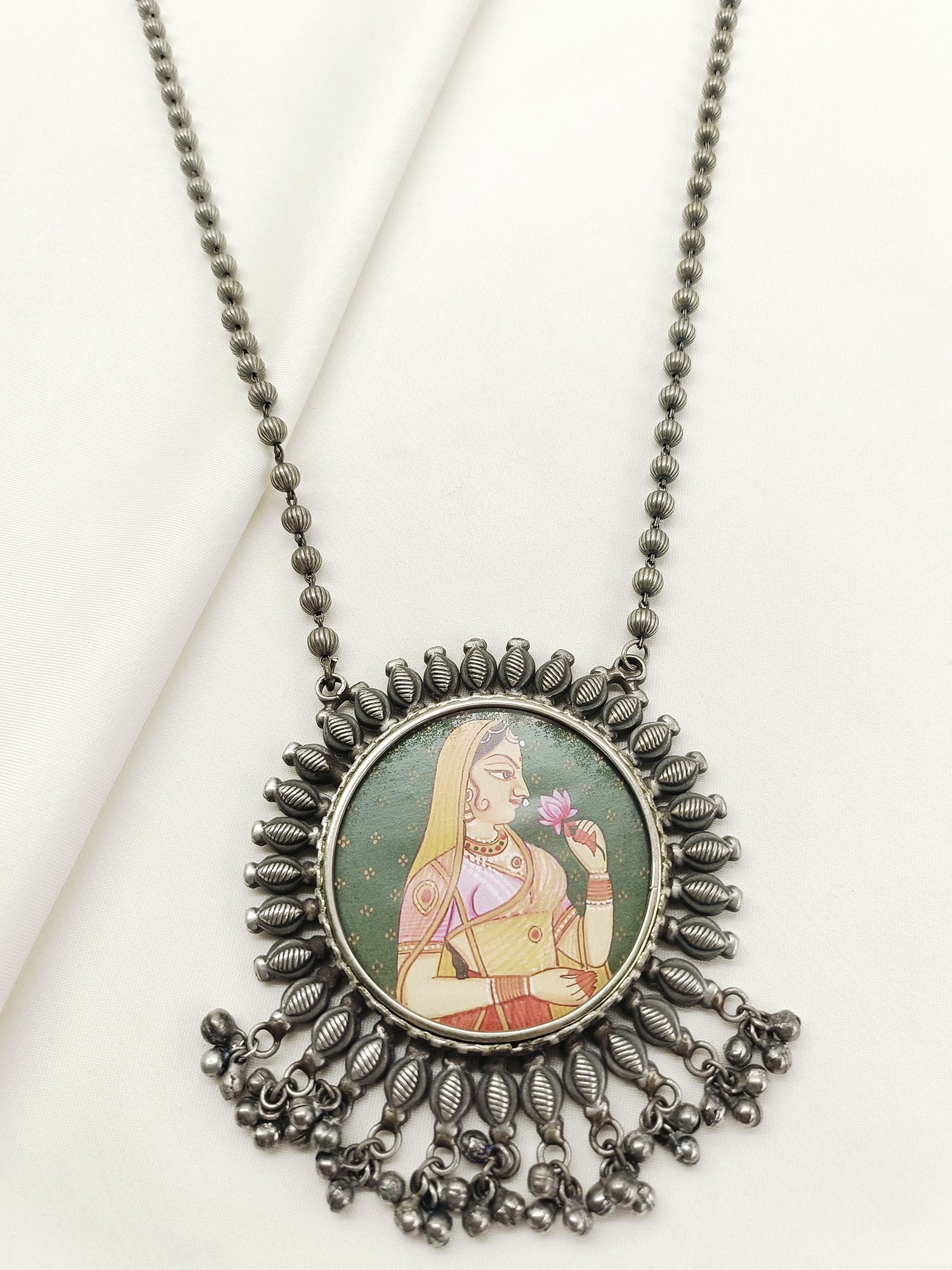 Qirat Multi Colour Oxidized Neckpiece