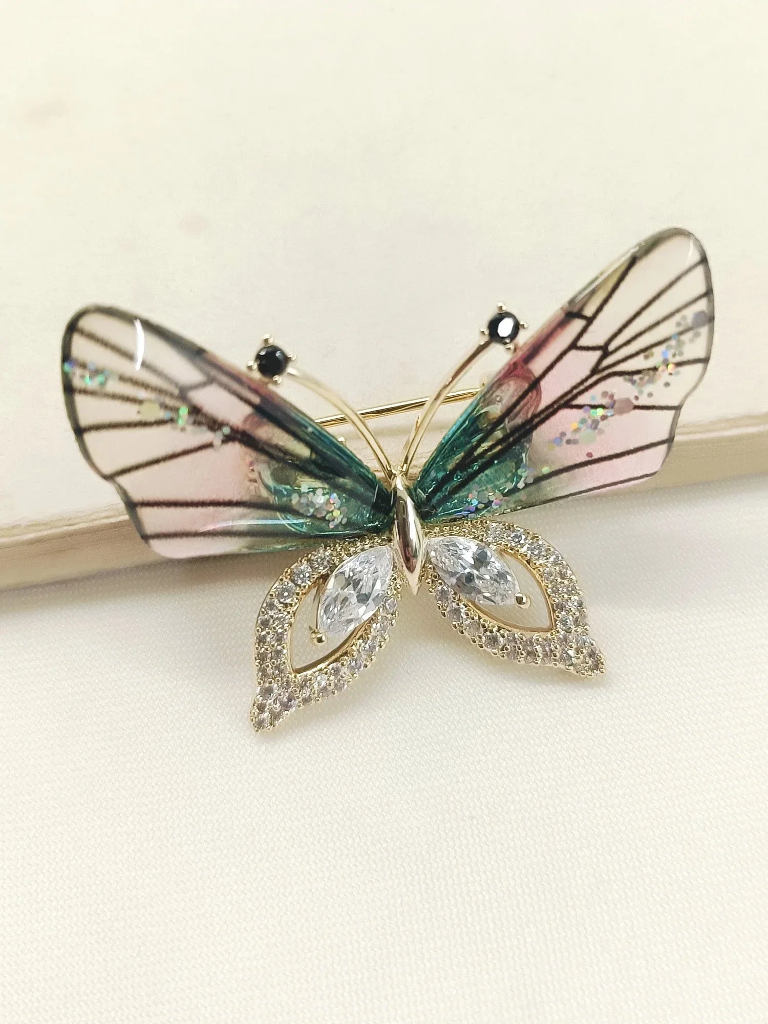 Saiyami P&G Butterfly Brooch
