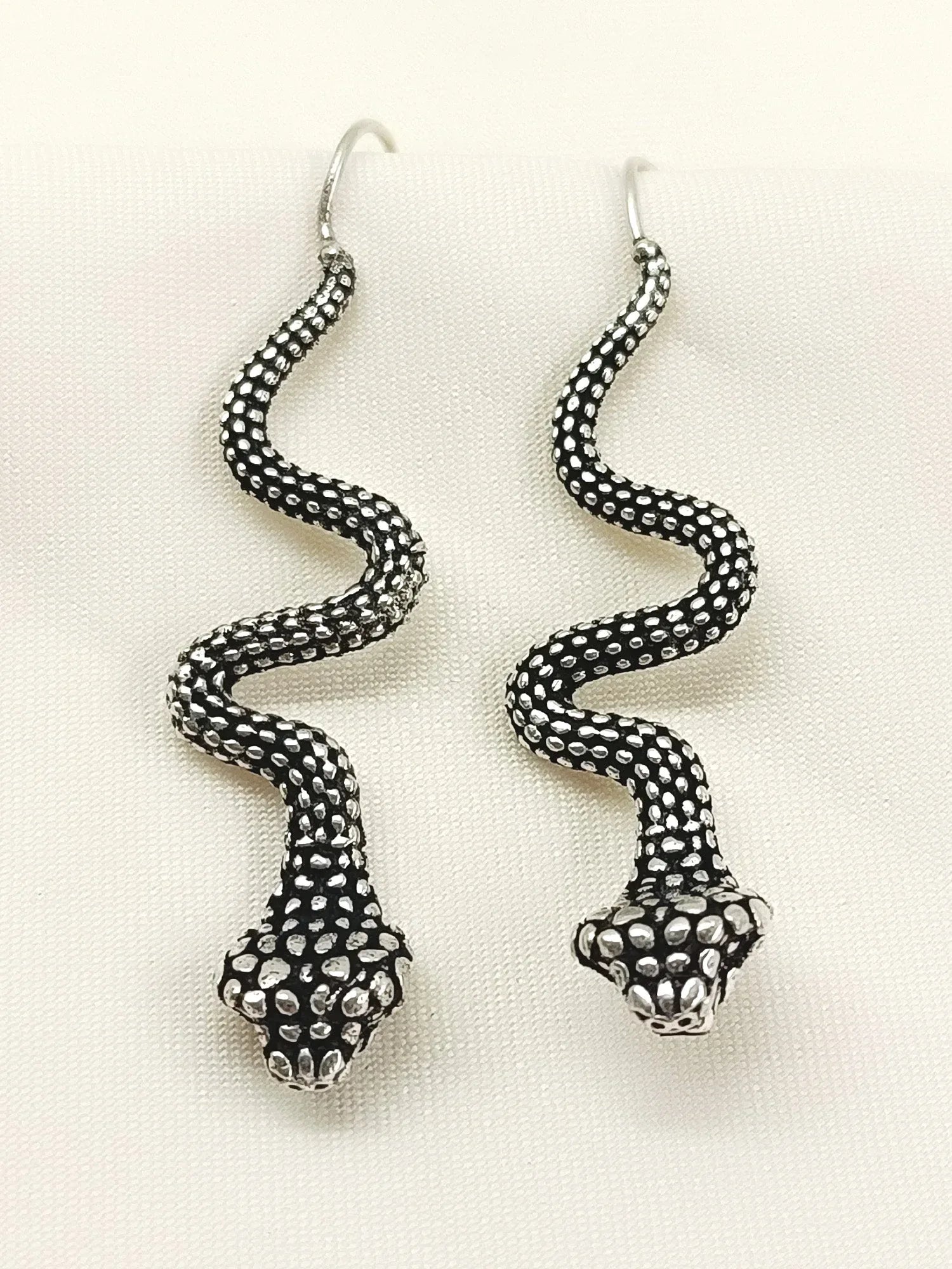Cascade Silver Western Earrings