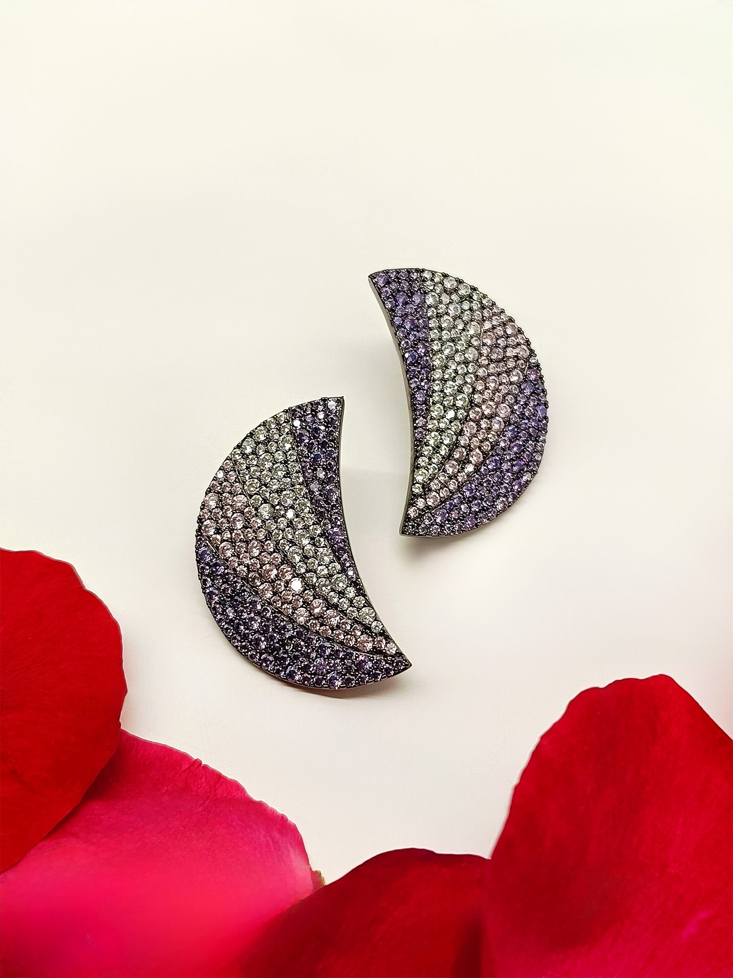 Rubah Multi Colour Victorian Tops - qivii