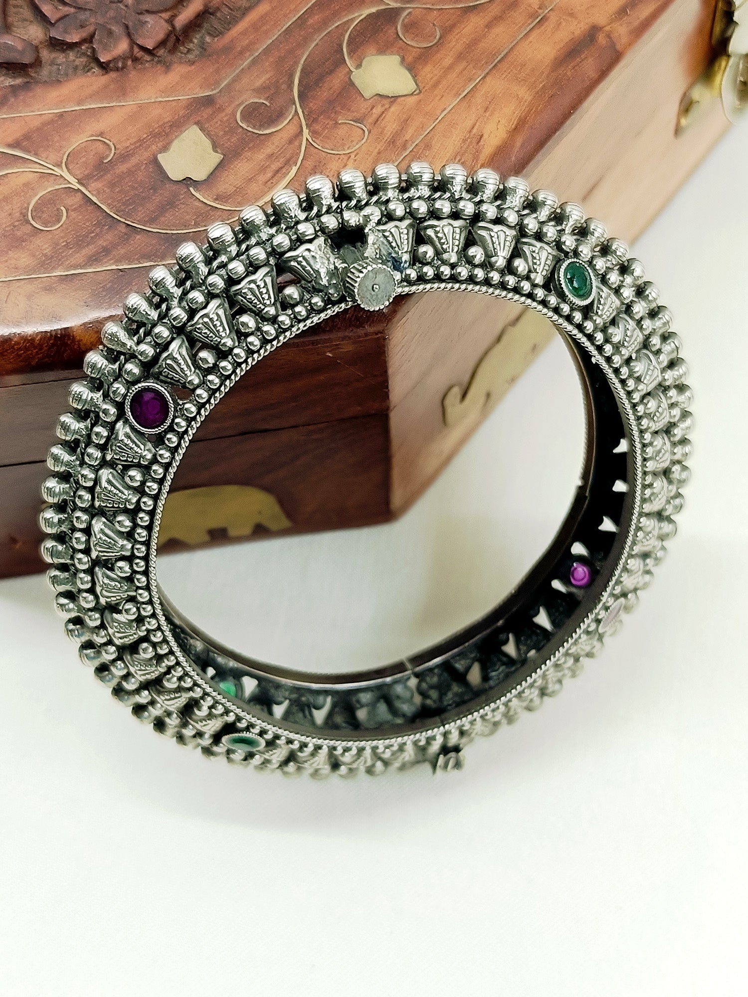 Adhya R&G Oxidized Kada