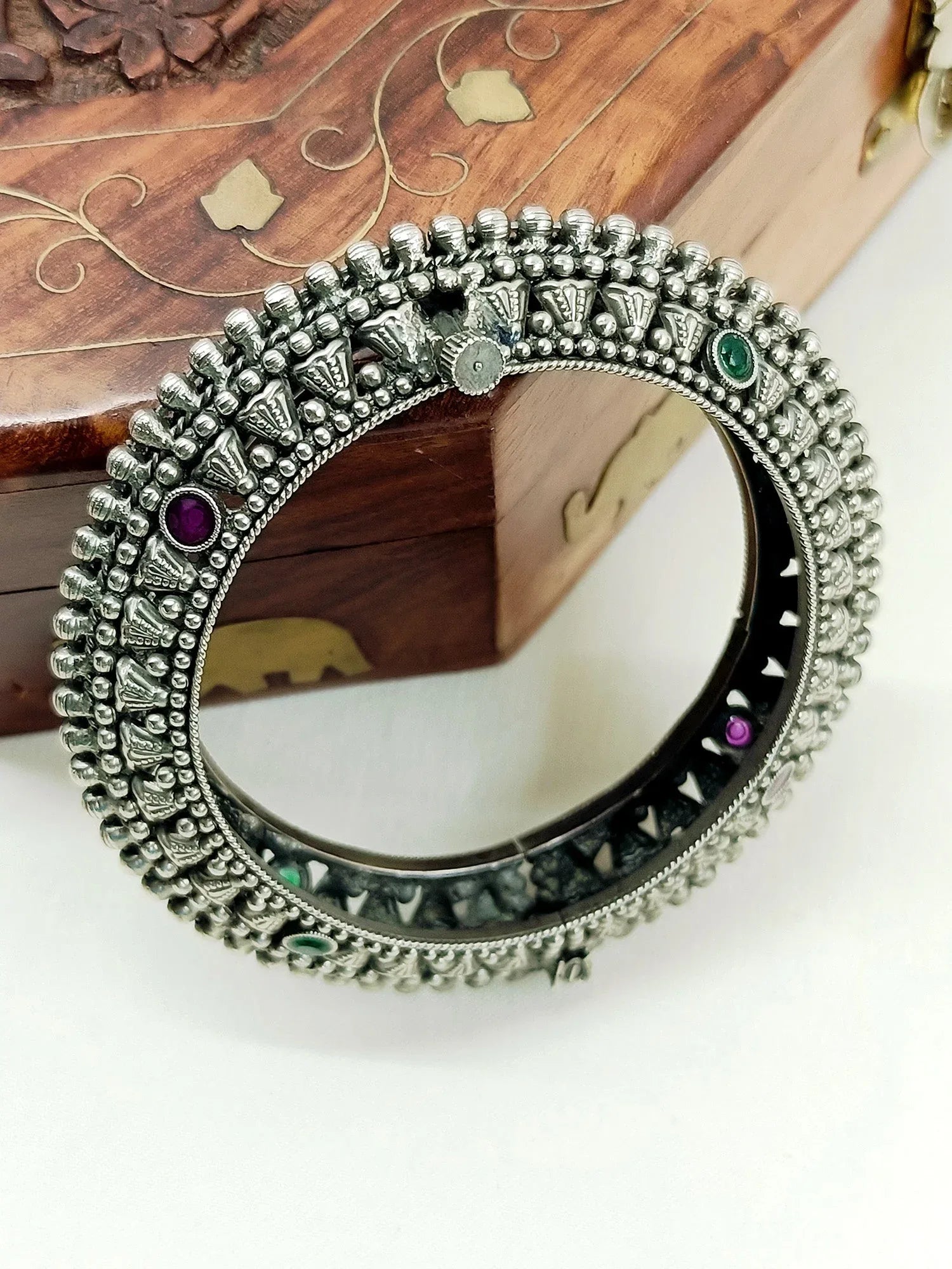 Adhya R&G Oxidized Kada