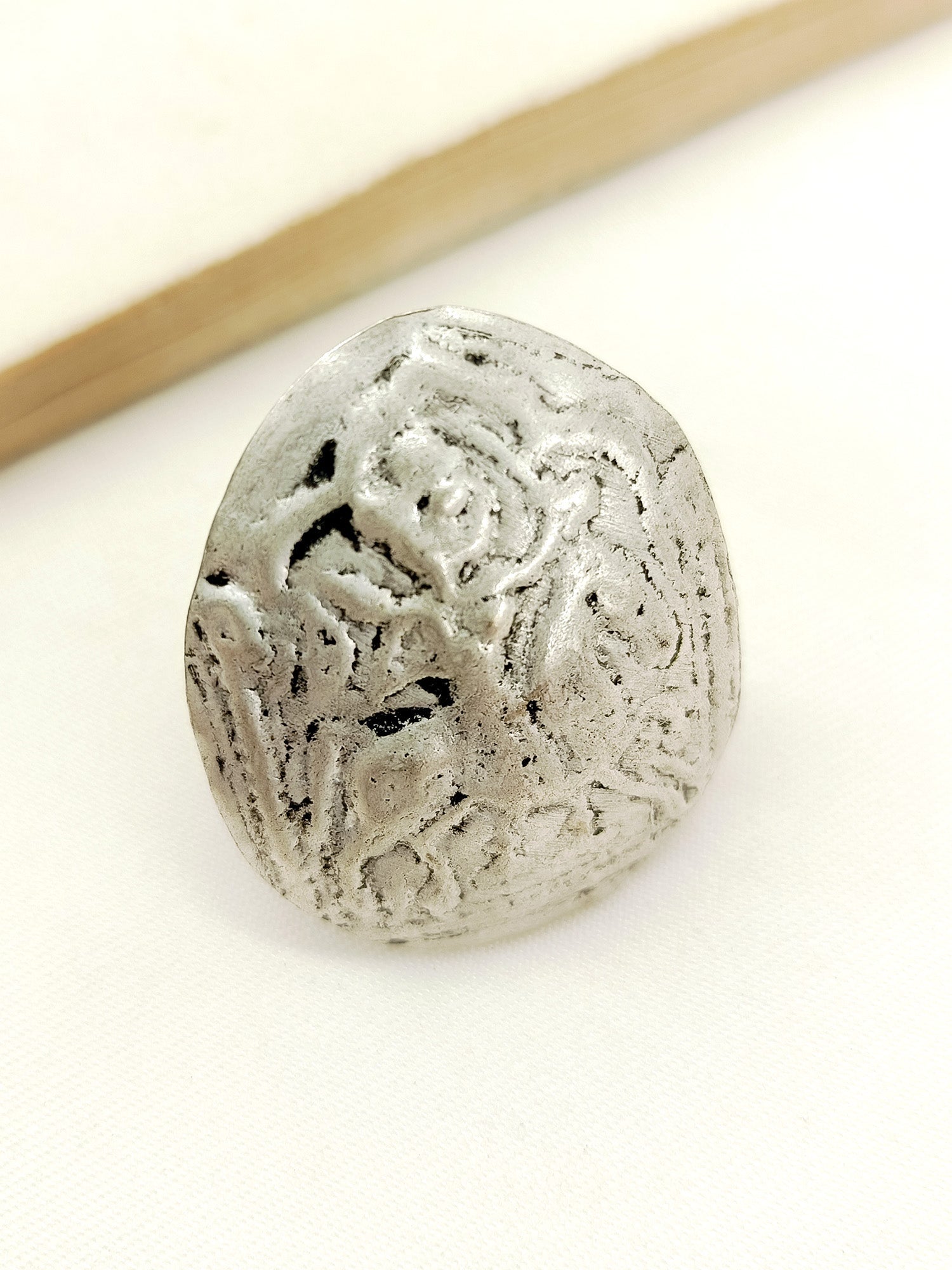 Shibana Silver Tribal Finger Ring - qivii