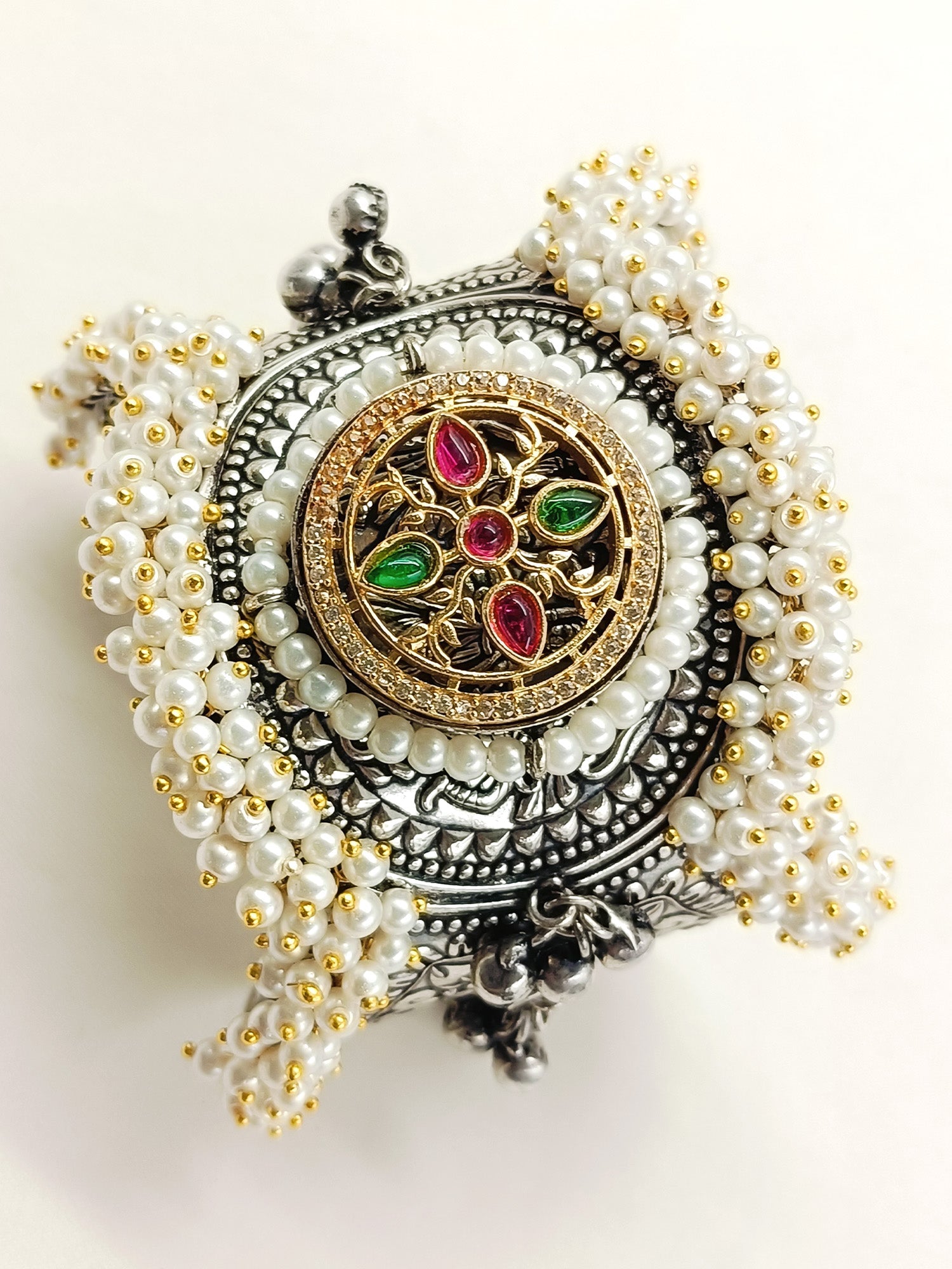 Yashni Multi Colour Oxidized Bracelet