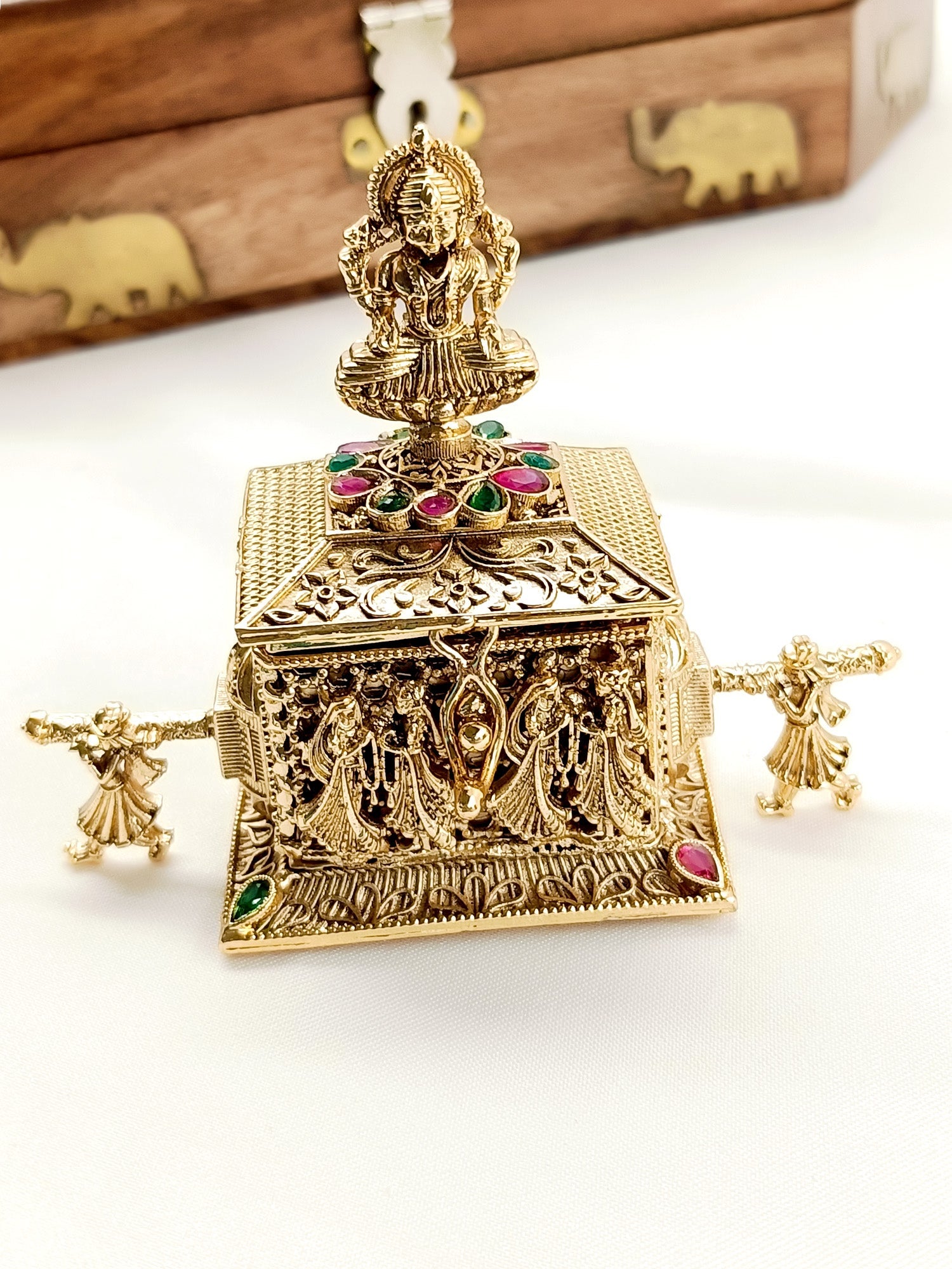 Nila R & G Antique Temple Sindoor Dibbi