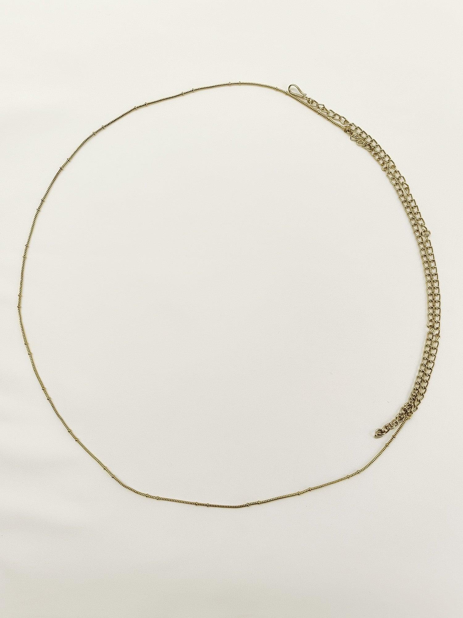 Zhuri Golden Antique Waist Belt/kamar Bandh