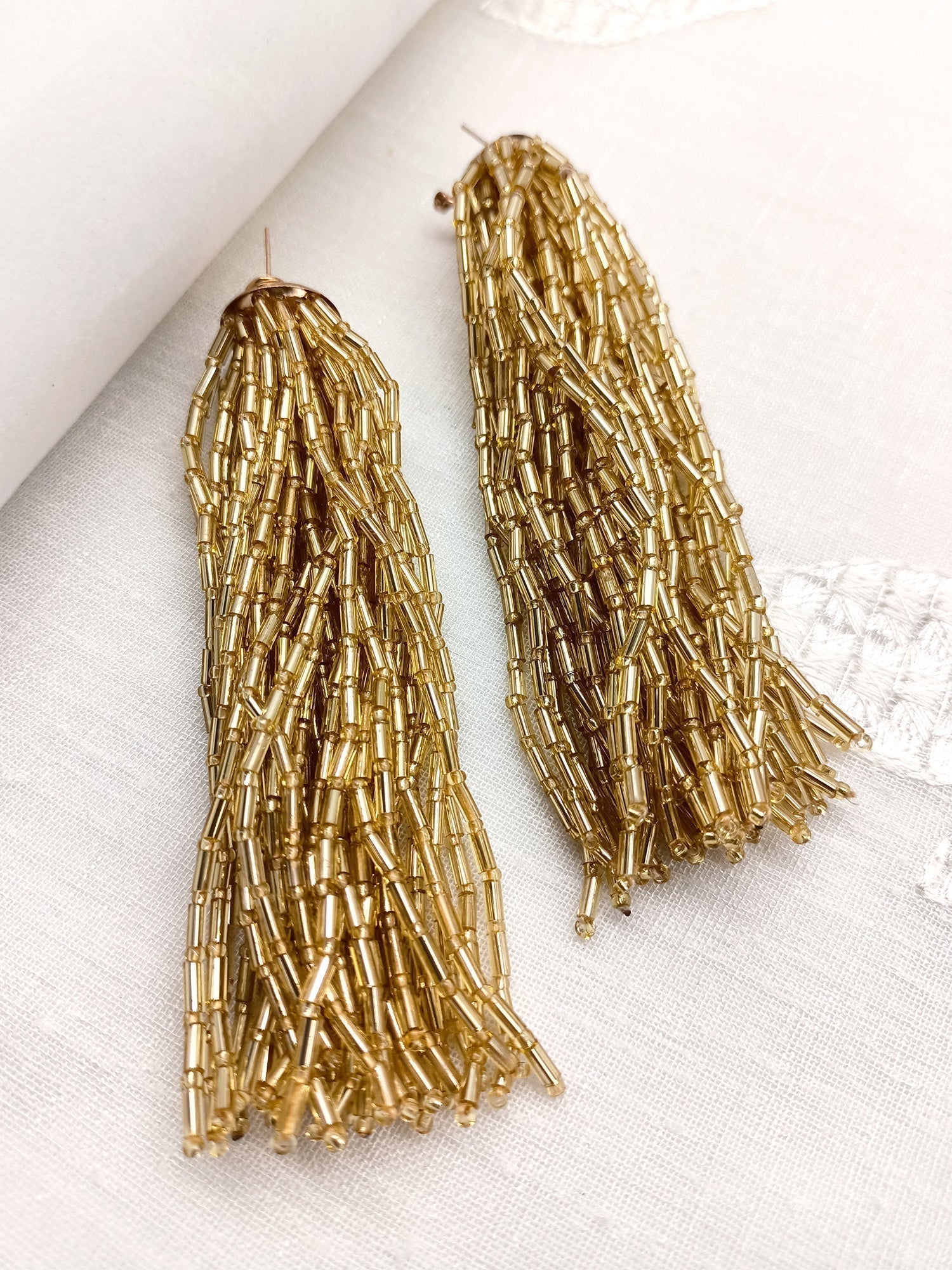 Abeela Golden Western Earrings - qivii