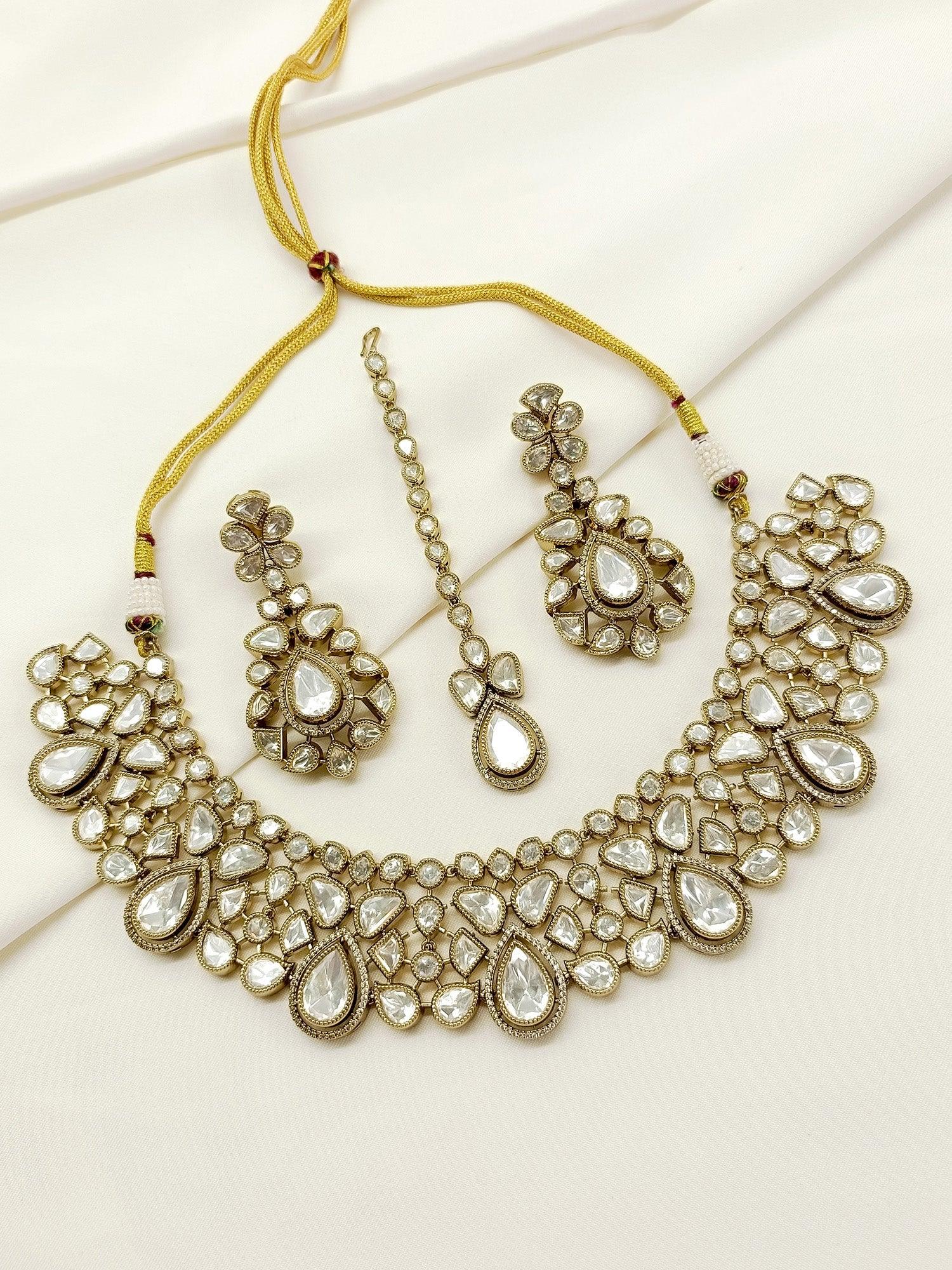 Gurpreet White Victorian Set