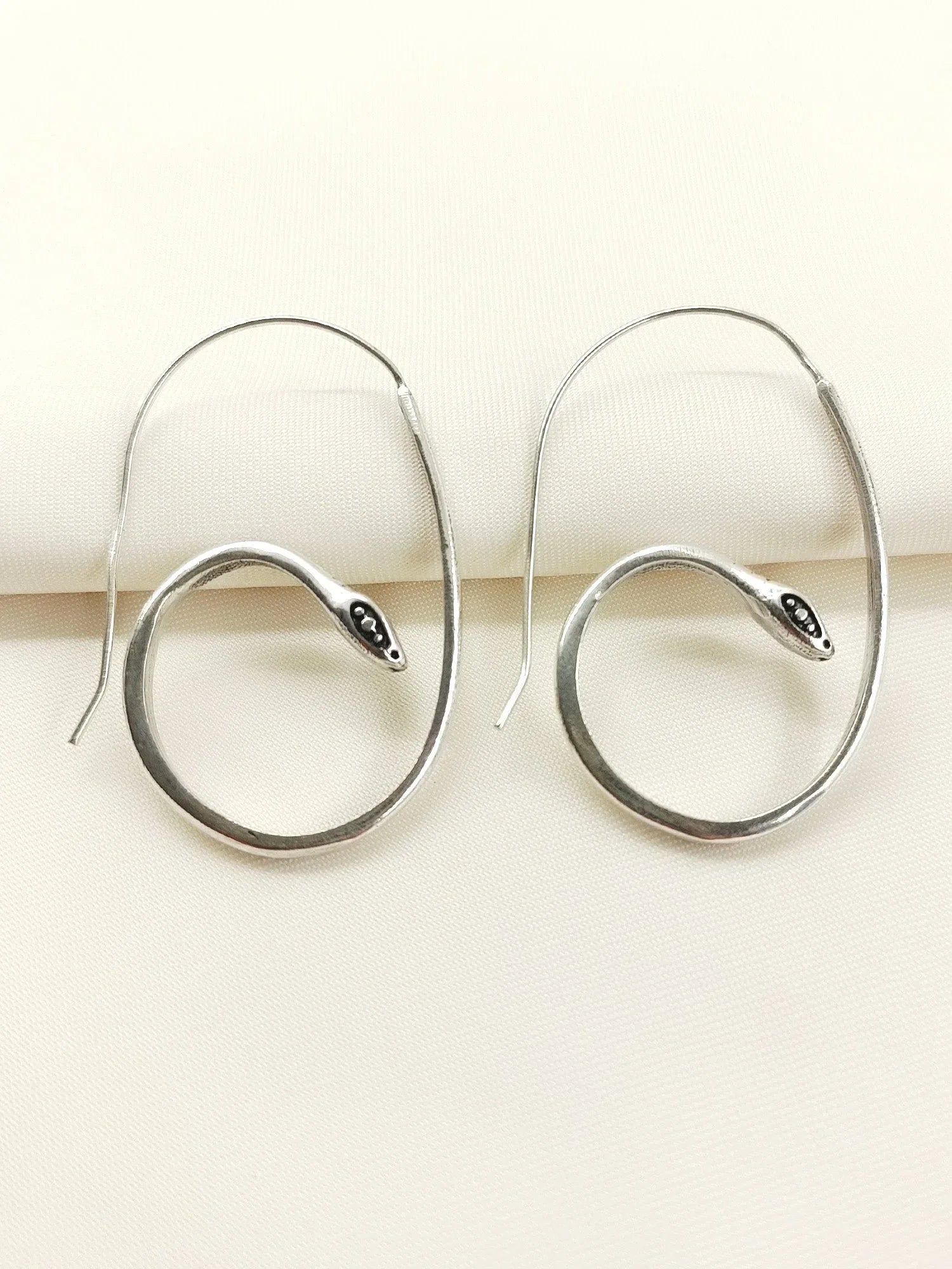 Giselle Silver Western Earrings