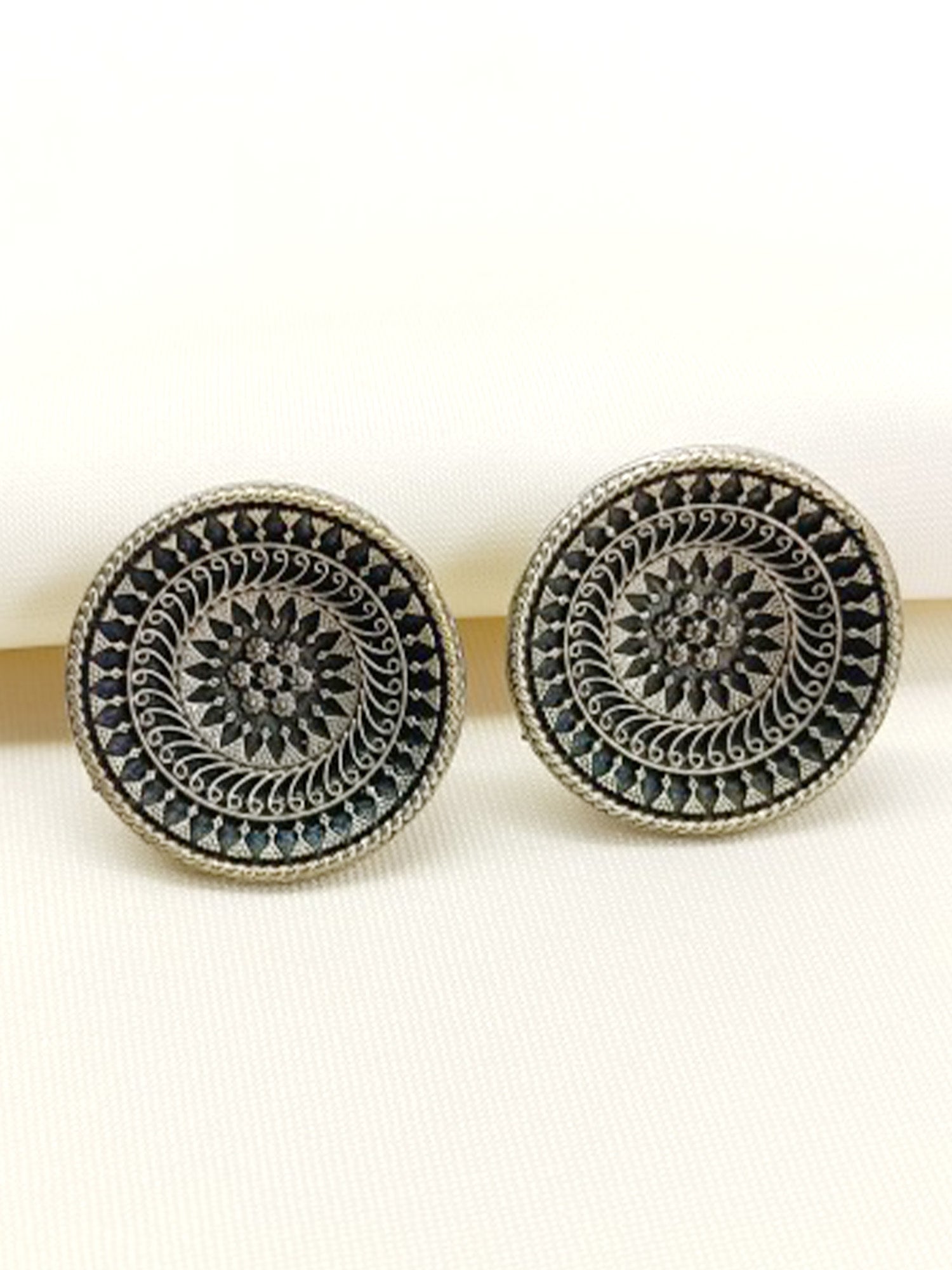 Brishti Plain Oxidized Tops