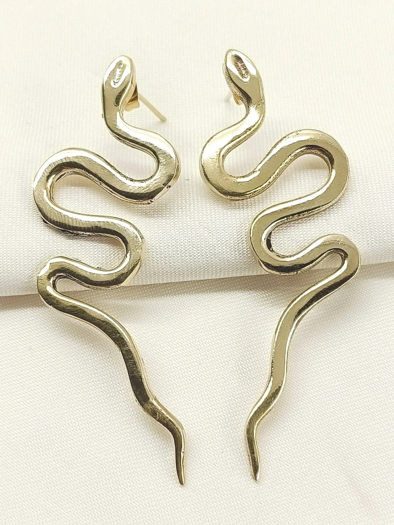 Leah Golden Western Earrings