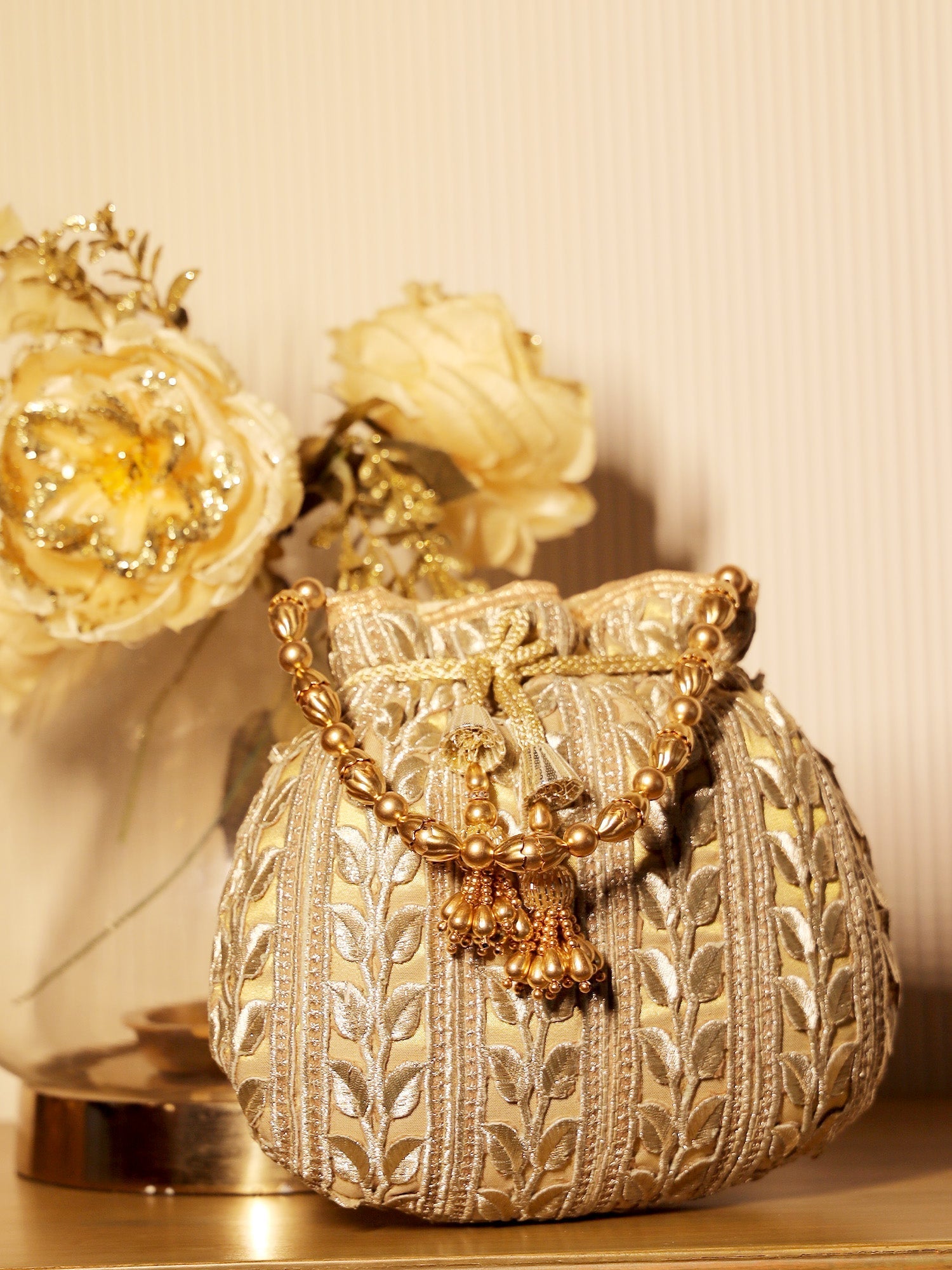 Taman Copper Potli Bag - qivii