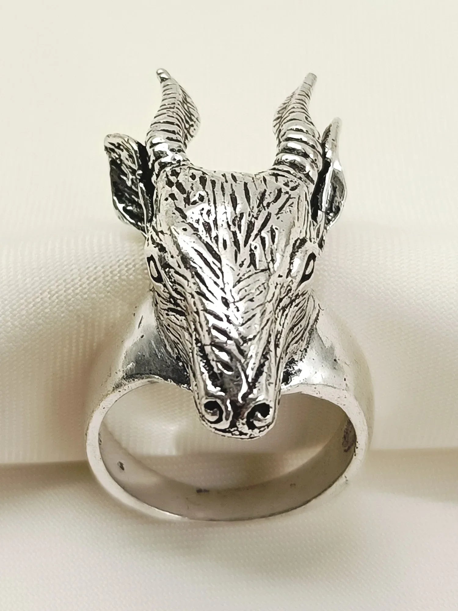 Sabeena Silver Western Finger Ring