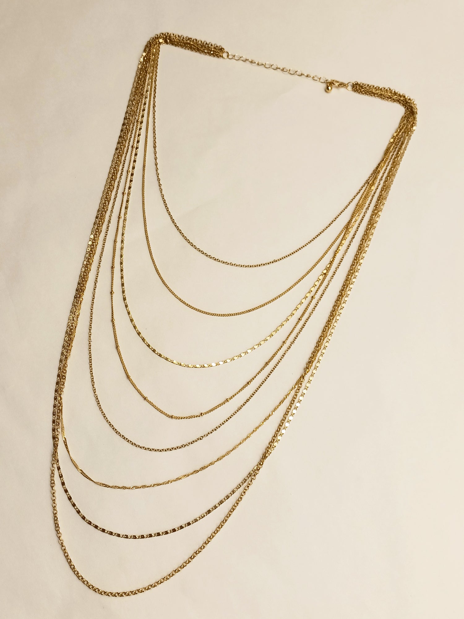 Aiyana Multiple Layered Western Chain - qivii