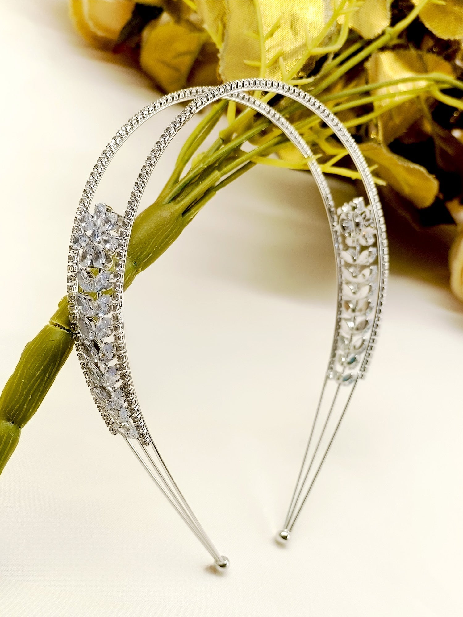 Juliet American Diamond Hair Band - qivii