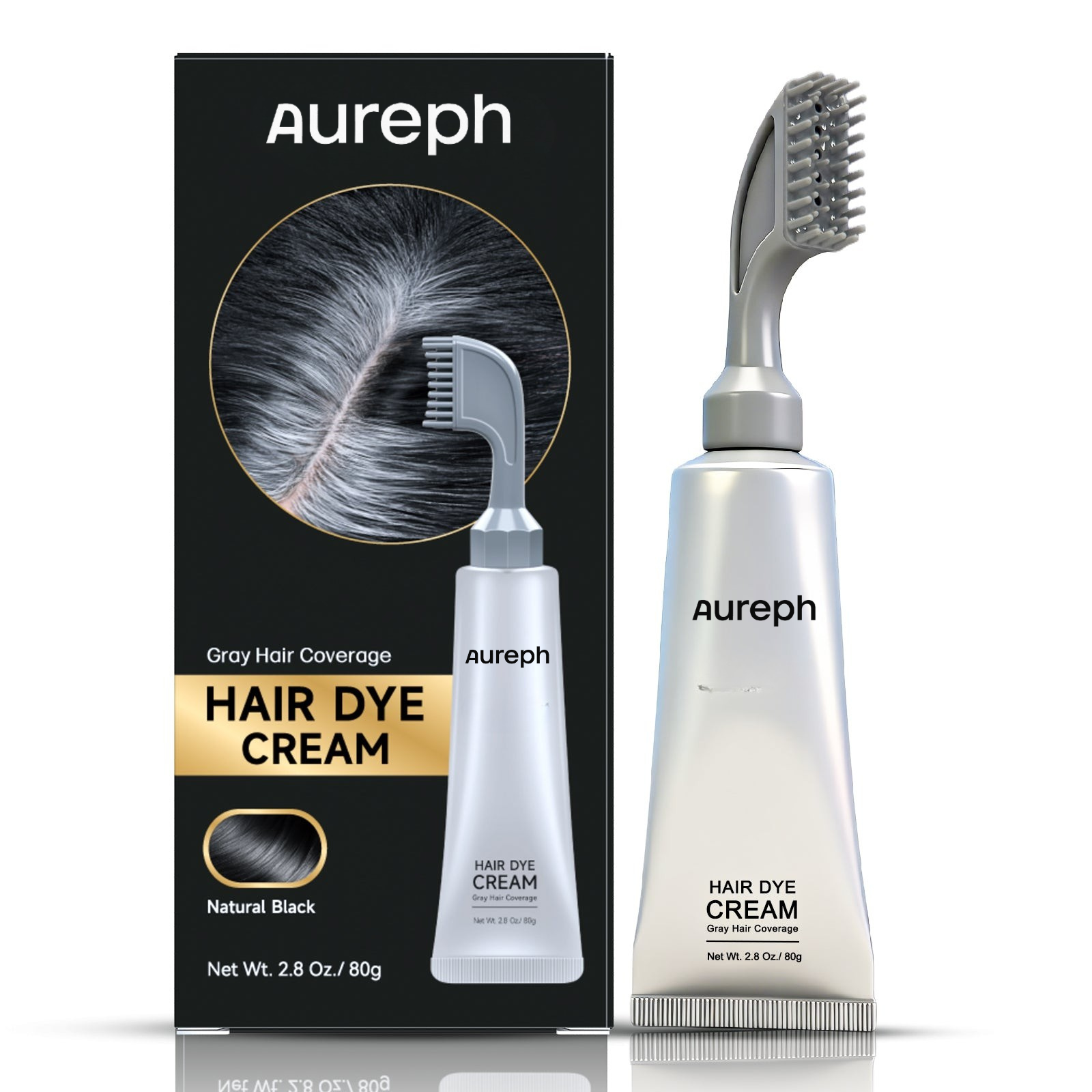Natural Comb In Anti-Graying Cream