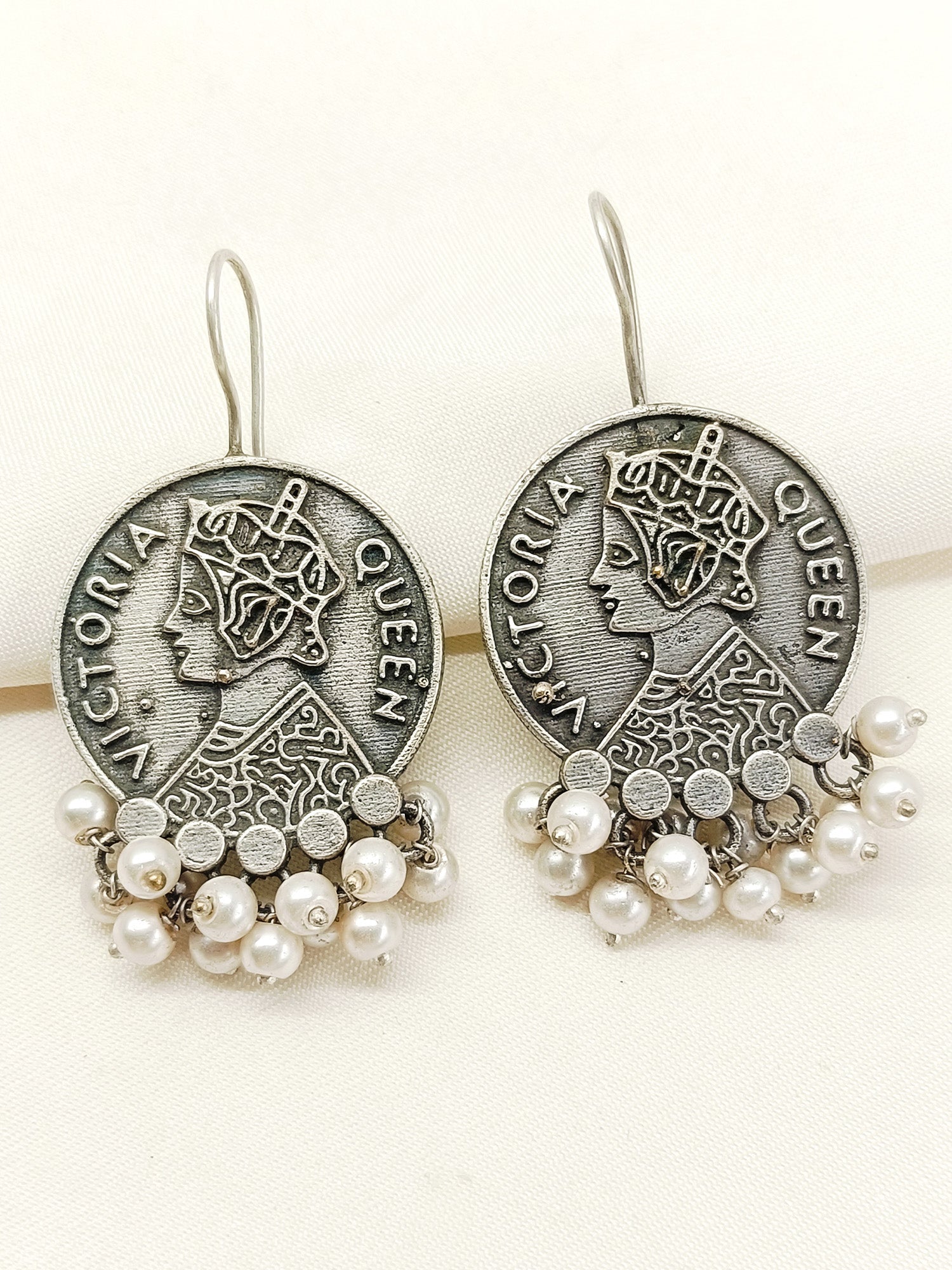 Sheetal Plain Oxidized Earring