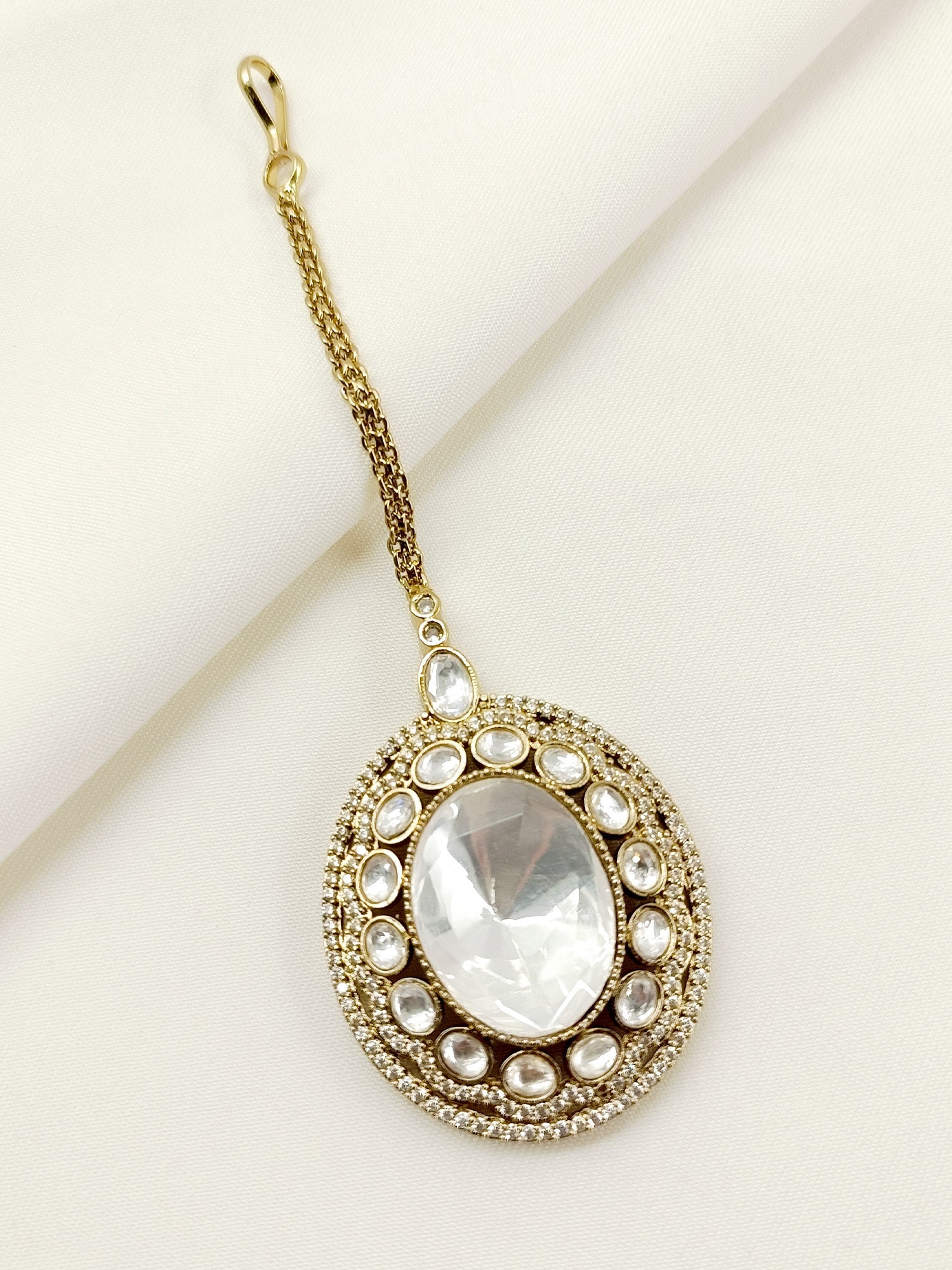 Gerbera White Victorian Teeka