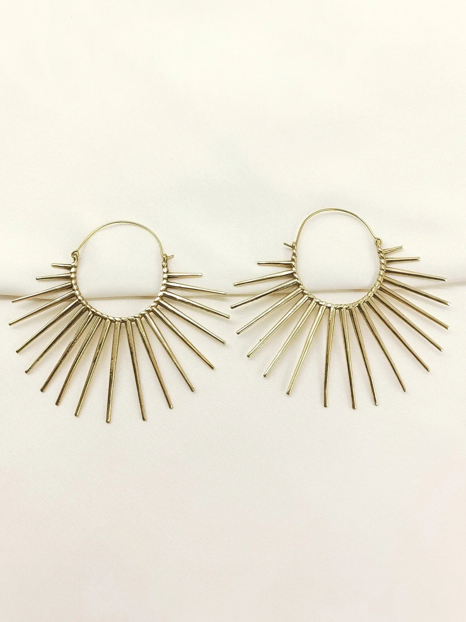 Sahar Golden Western Earrings