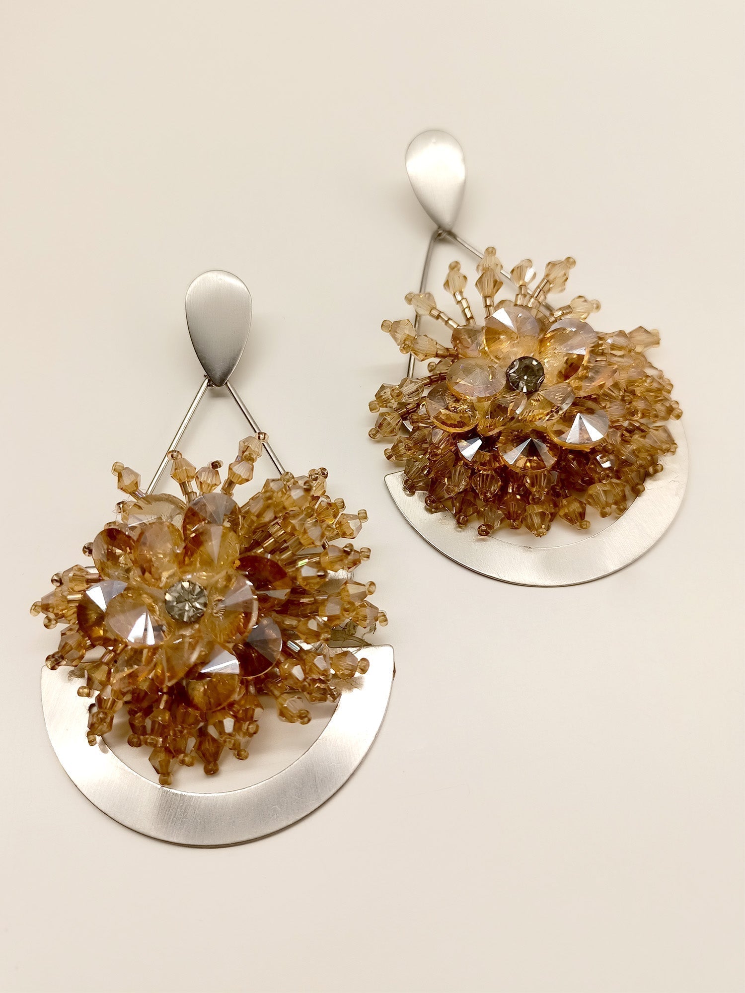 Wish Long Copper Western Earrings - qivii