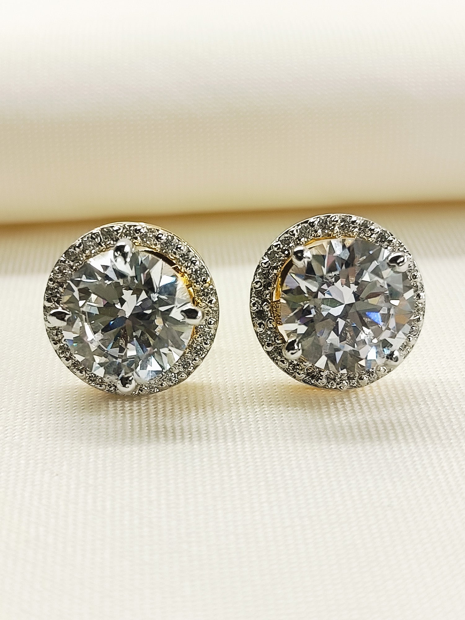 Aisling 92.5 Silver Swarovski Stone Tops