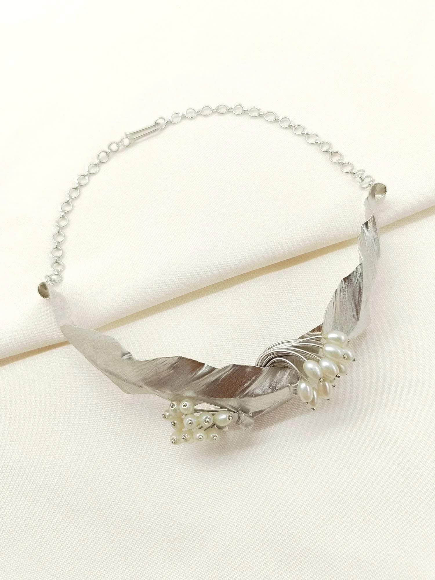 Rehya Silver Western Neckpiece