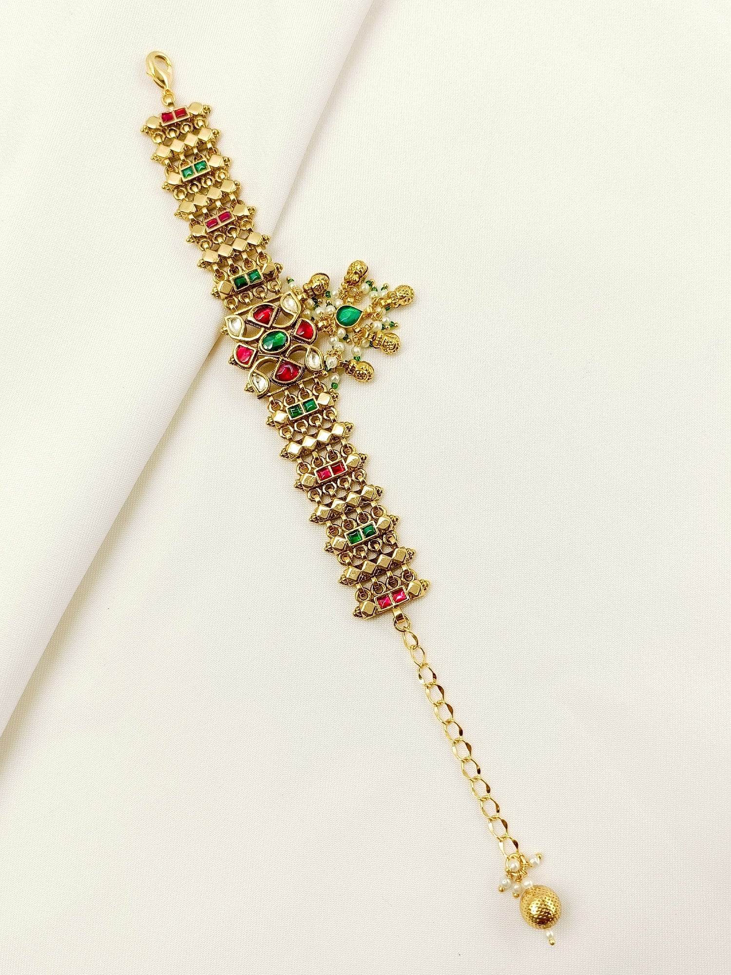 Monali R&G Kundan Bracelet