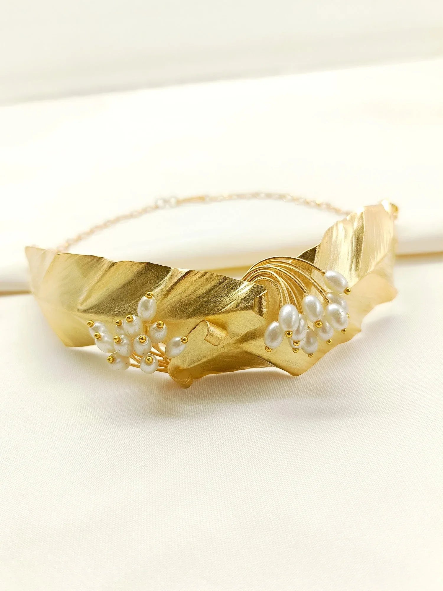 Lenora Golden Western Neckpiece