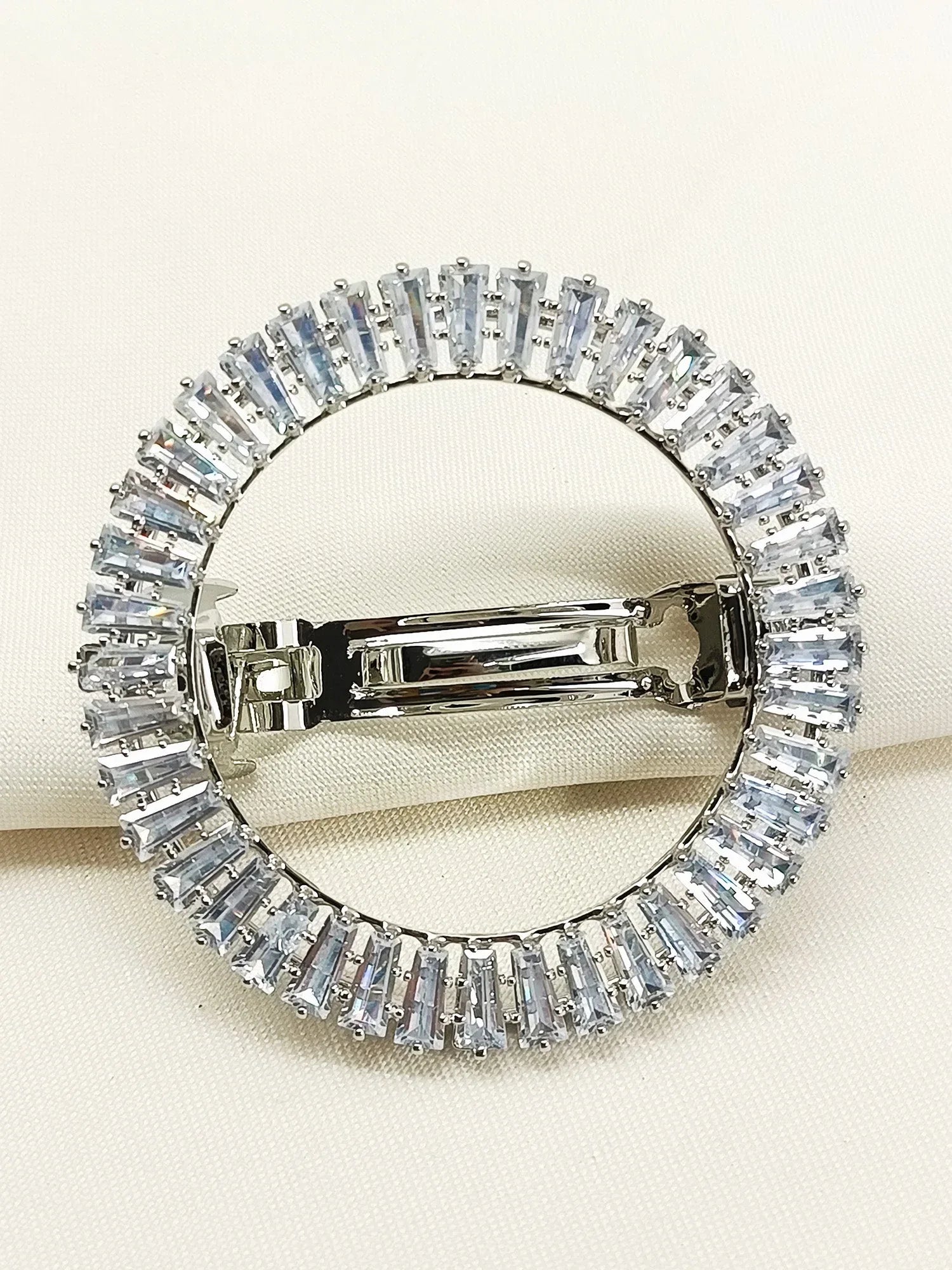 Sahiya Silver Hair Clip