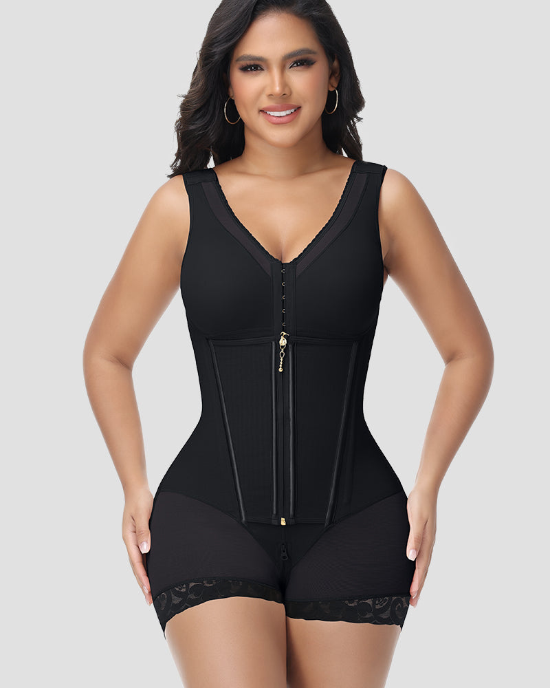Shapshe® Fajas Colombianas Hourglass Double Control Body Shaper