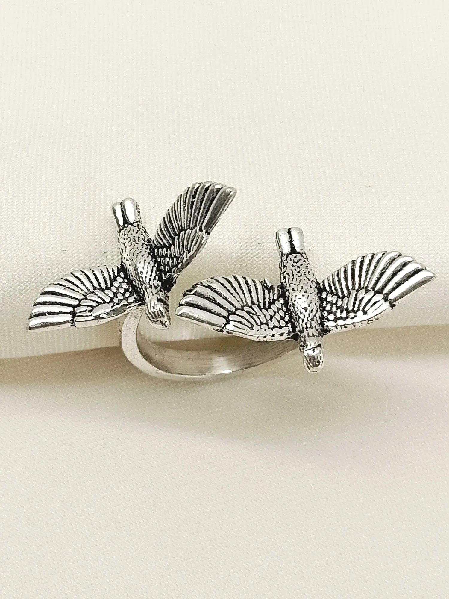 Edna Silver Western Finger Ring