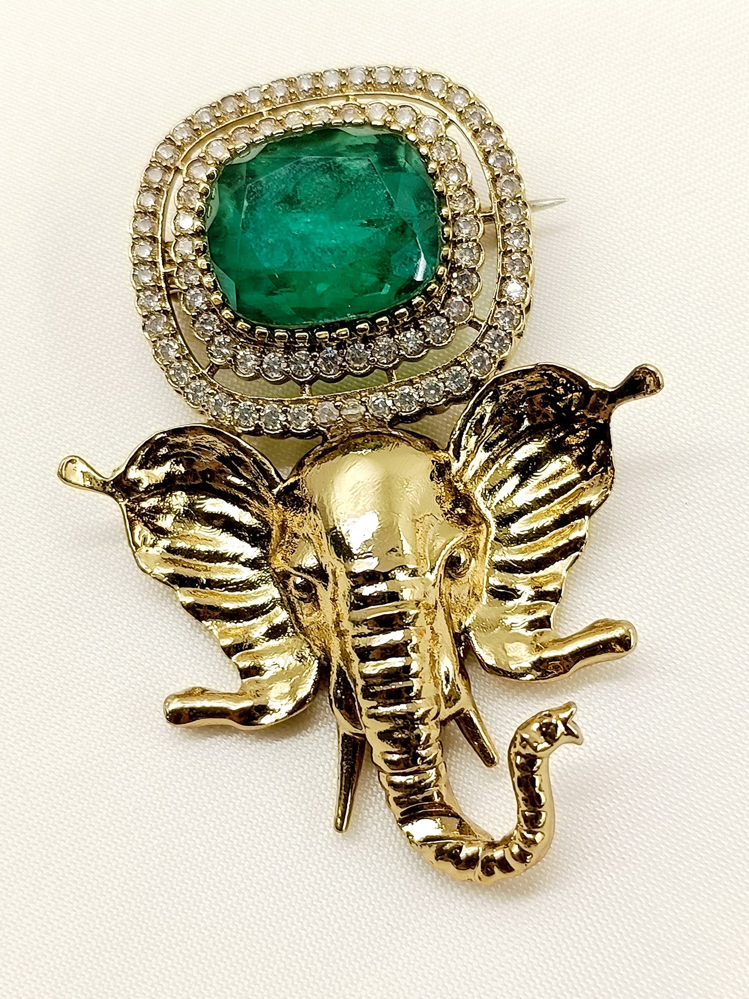 Gajraj Ganesh Ji Brooch