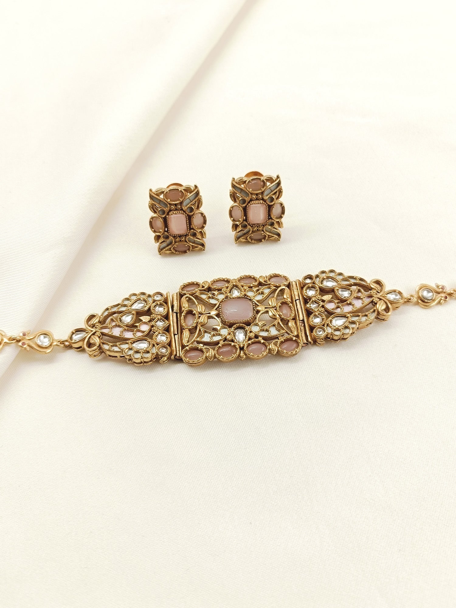 Sukanya Pink Boutique Choker Set