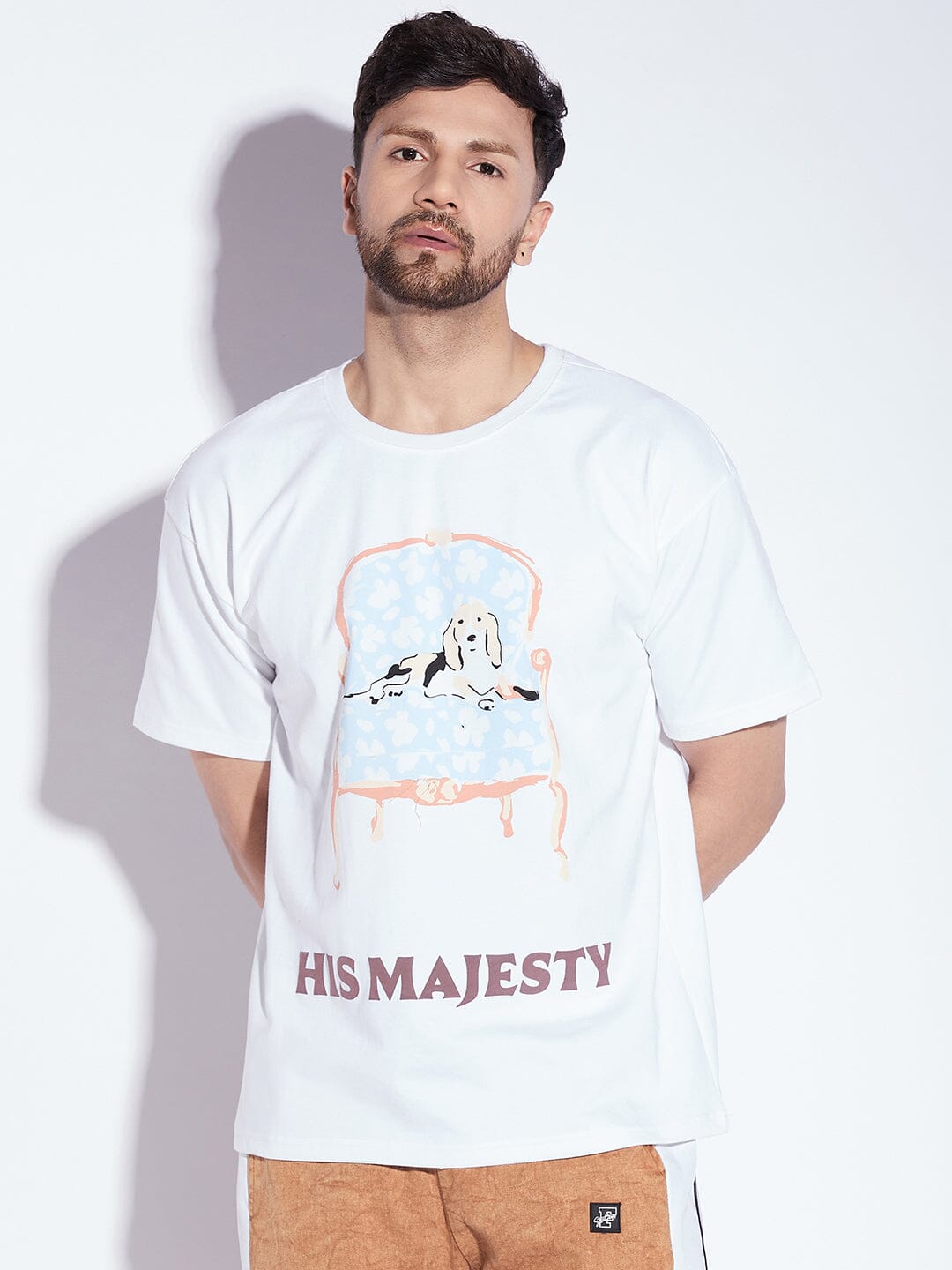 White Majesty Graphic Tshirt