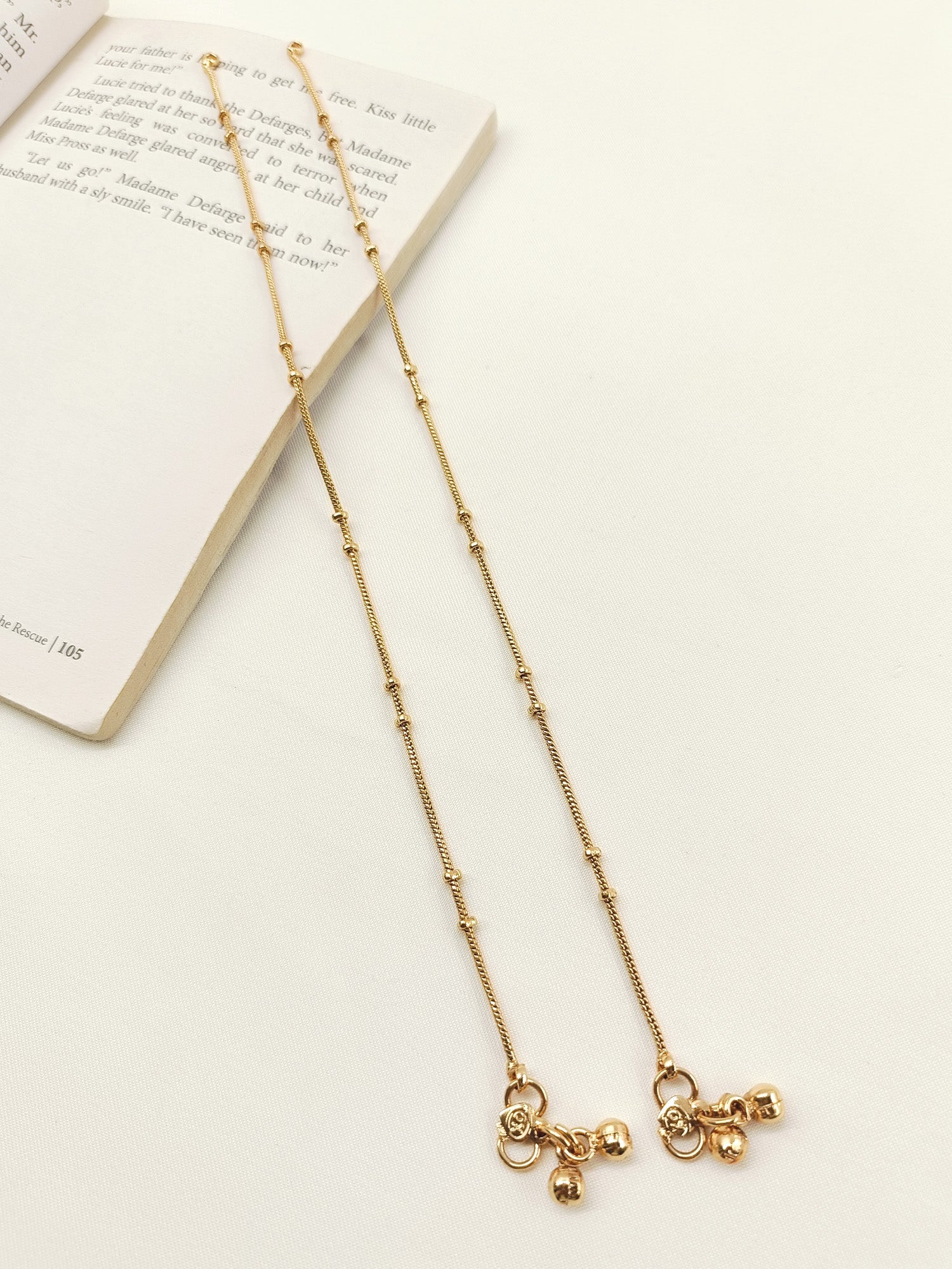 Utsavi Gold Plated Delicate Payal/Anklet