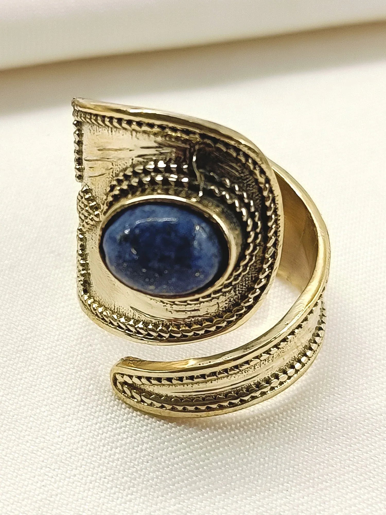Ragani Blue Western Finger Ring