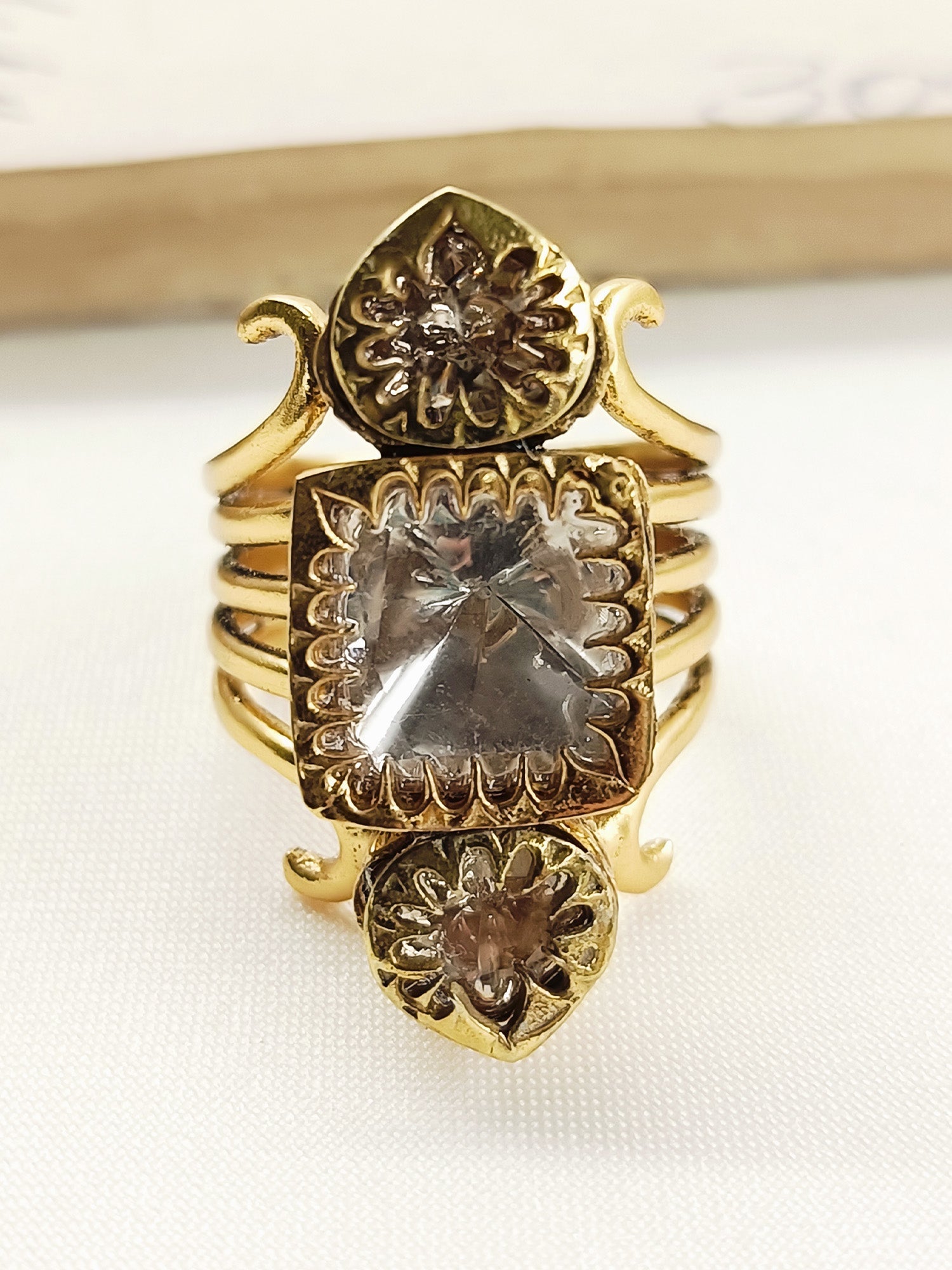 Aiyana 92.5 Silver Moissonite Finger Ring